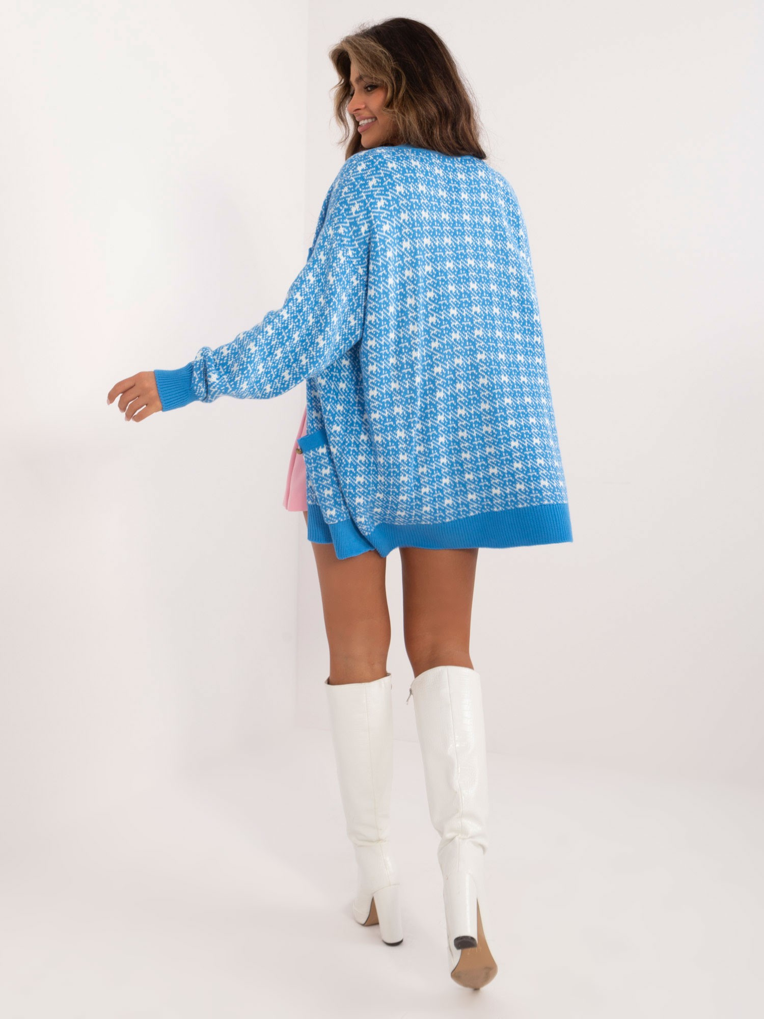 Sweter Niebieski - obrazek 5