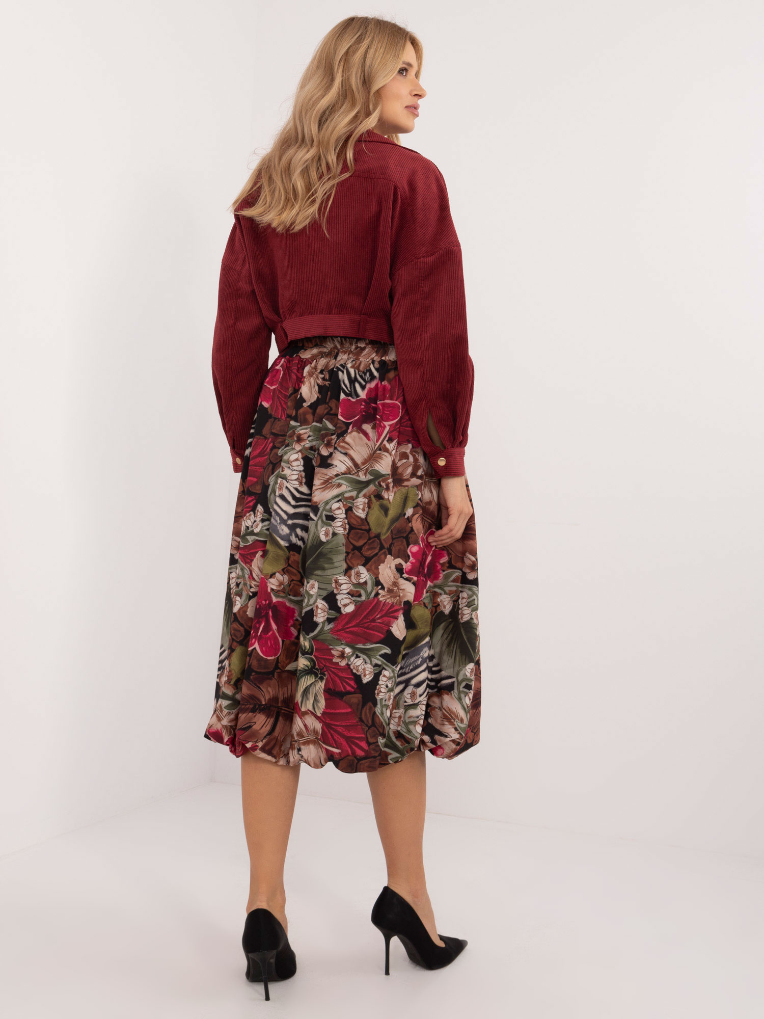 Spódnica Czarno-czerwony - obrazek 5
