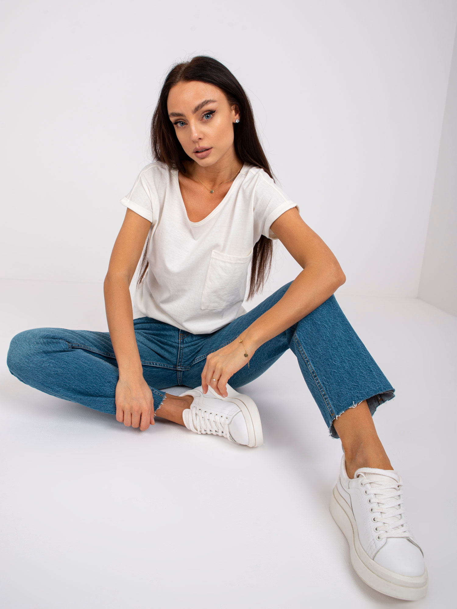 T-shirt Ecru - obrazek 5