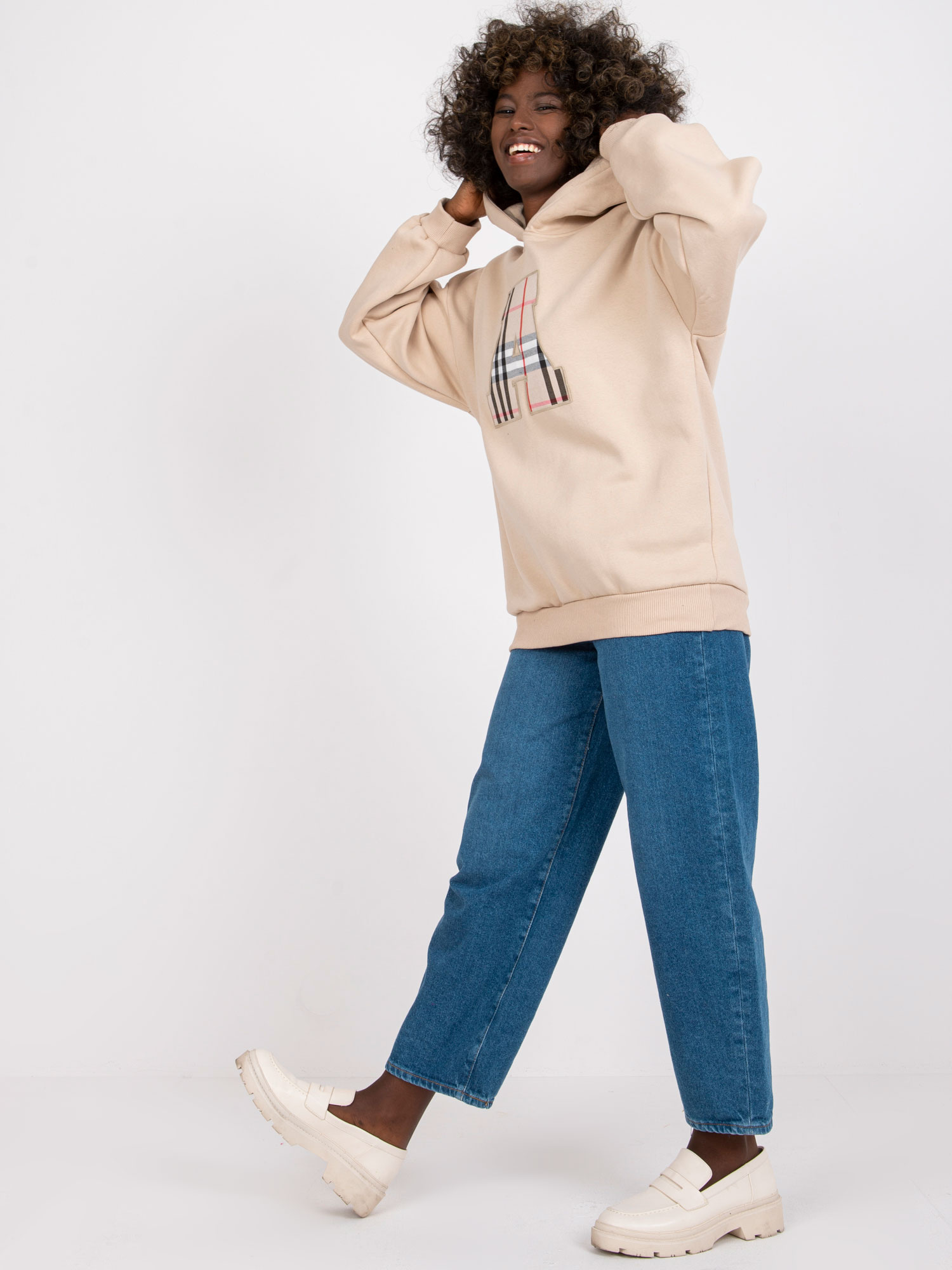 Bluza Beżowy - obrazek 5