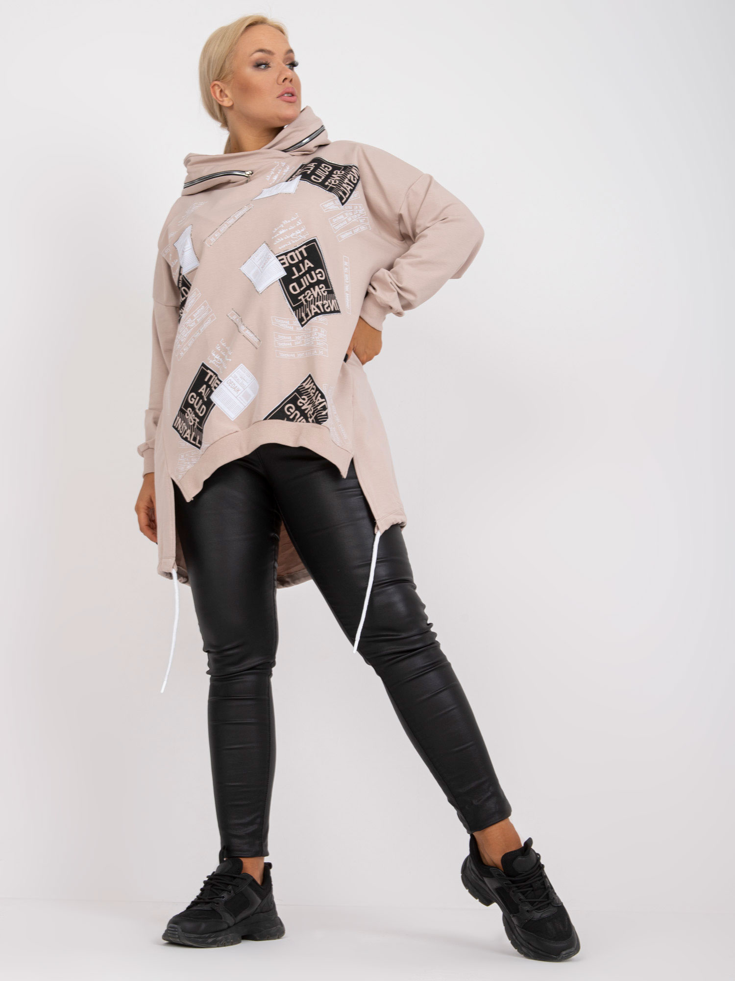 Bluza Beżowy - obrazek 5