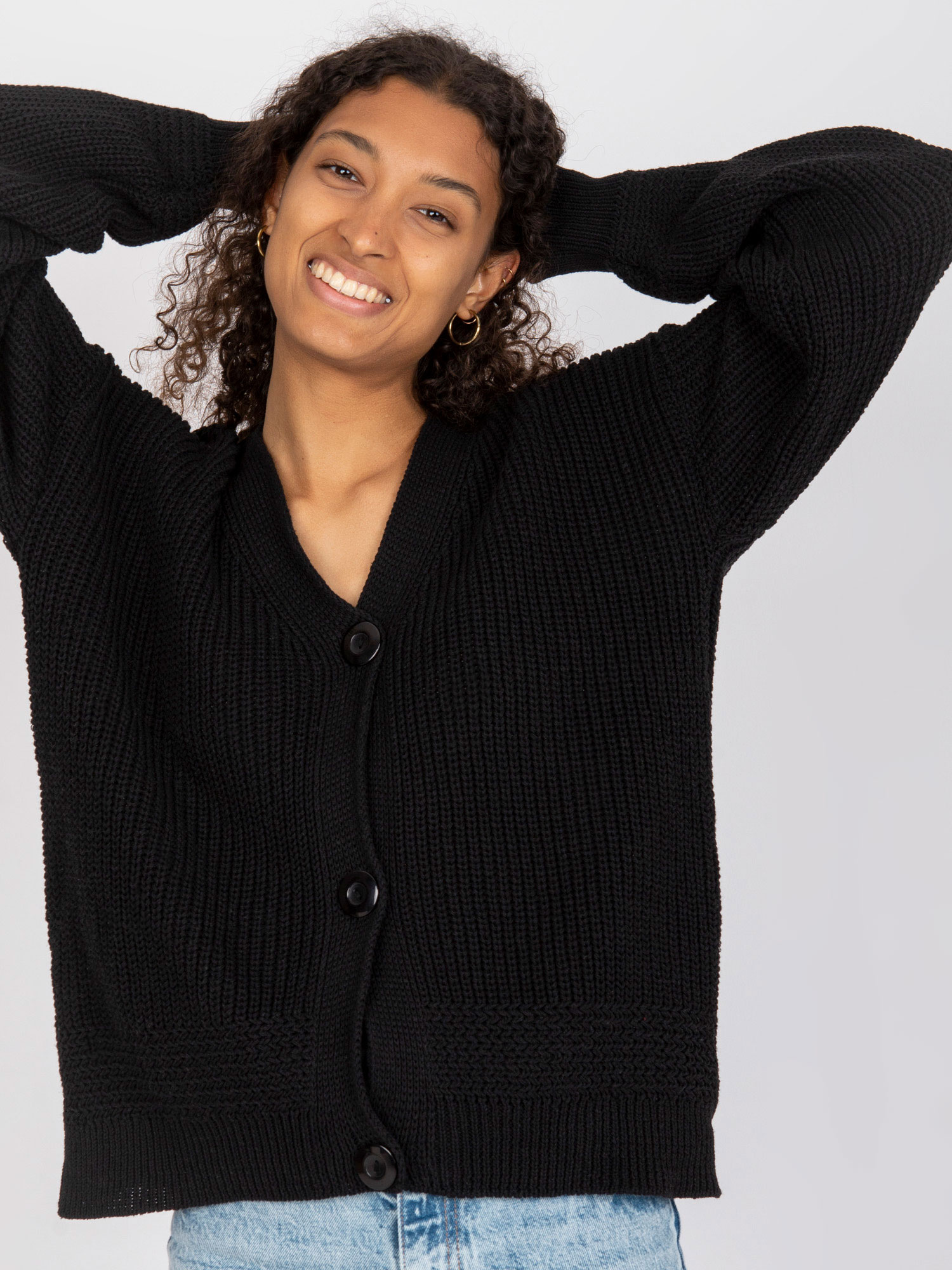 Sweter Czarny - obrazek 5