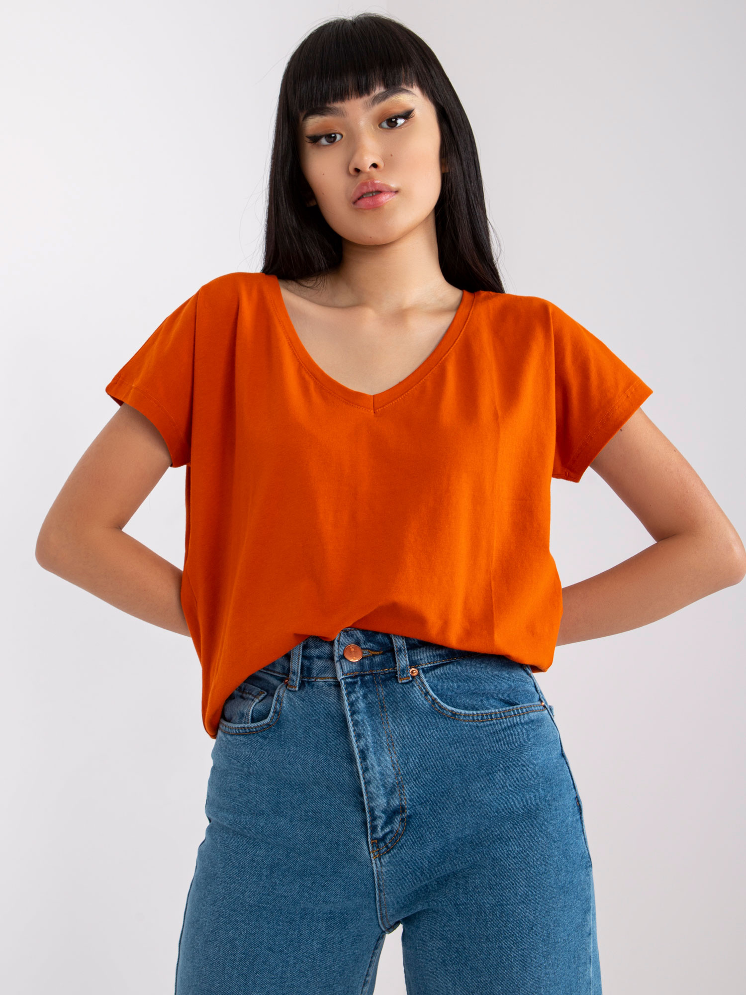 T-shirt Ciemny pomarańczowy - obrazek 5