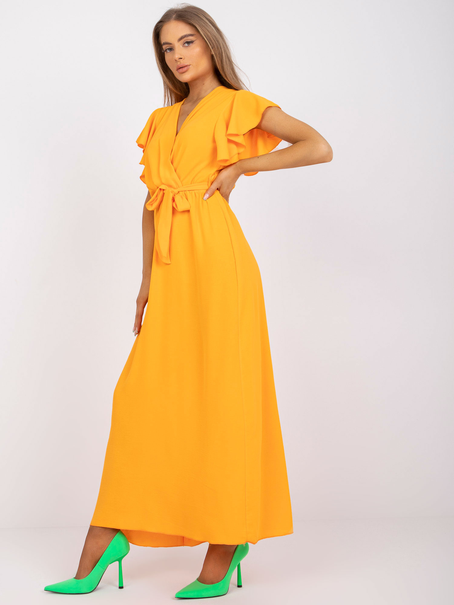 Sukienka Jasny pomarańczowy - obrazek 5