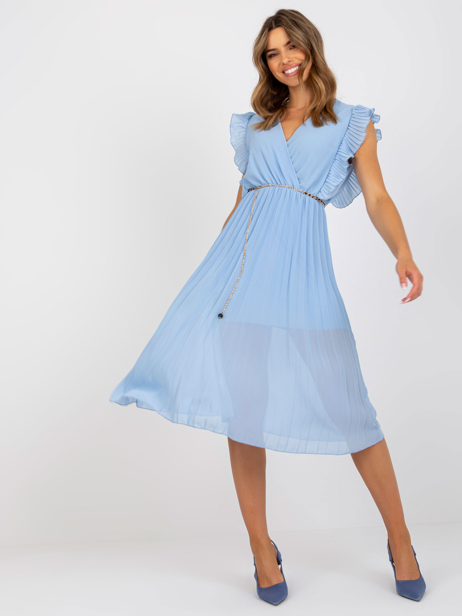 Sukienka Jasny niebieski - obrazek 5