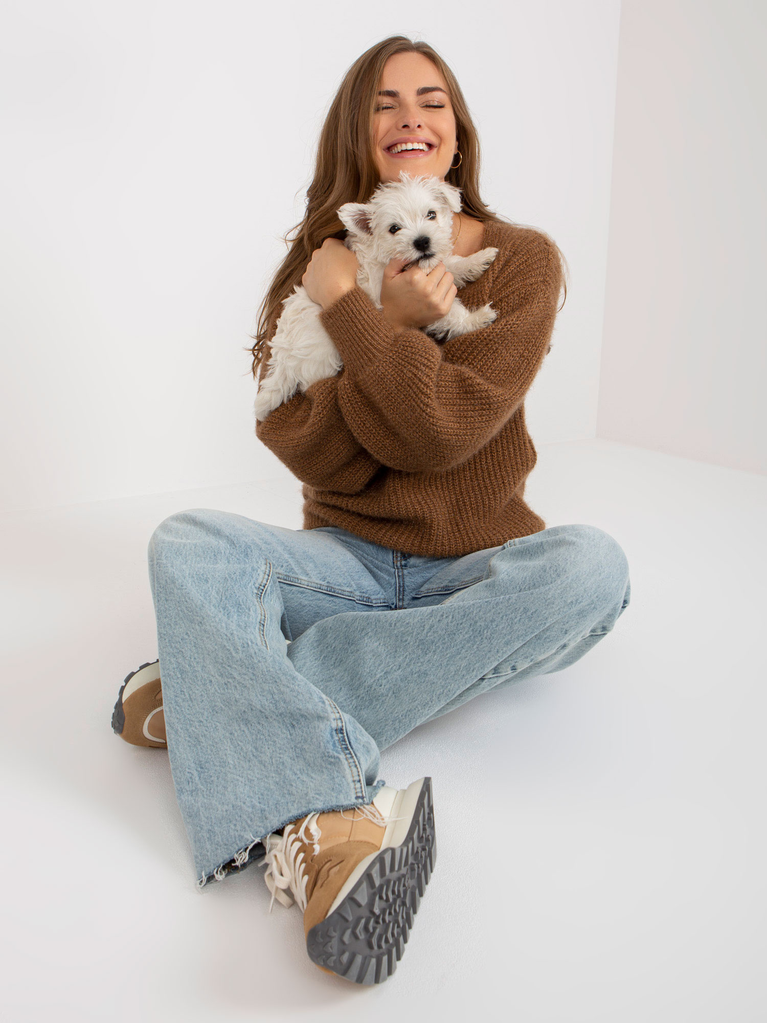 Sweter Brązowy - obrazek 5