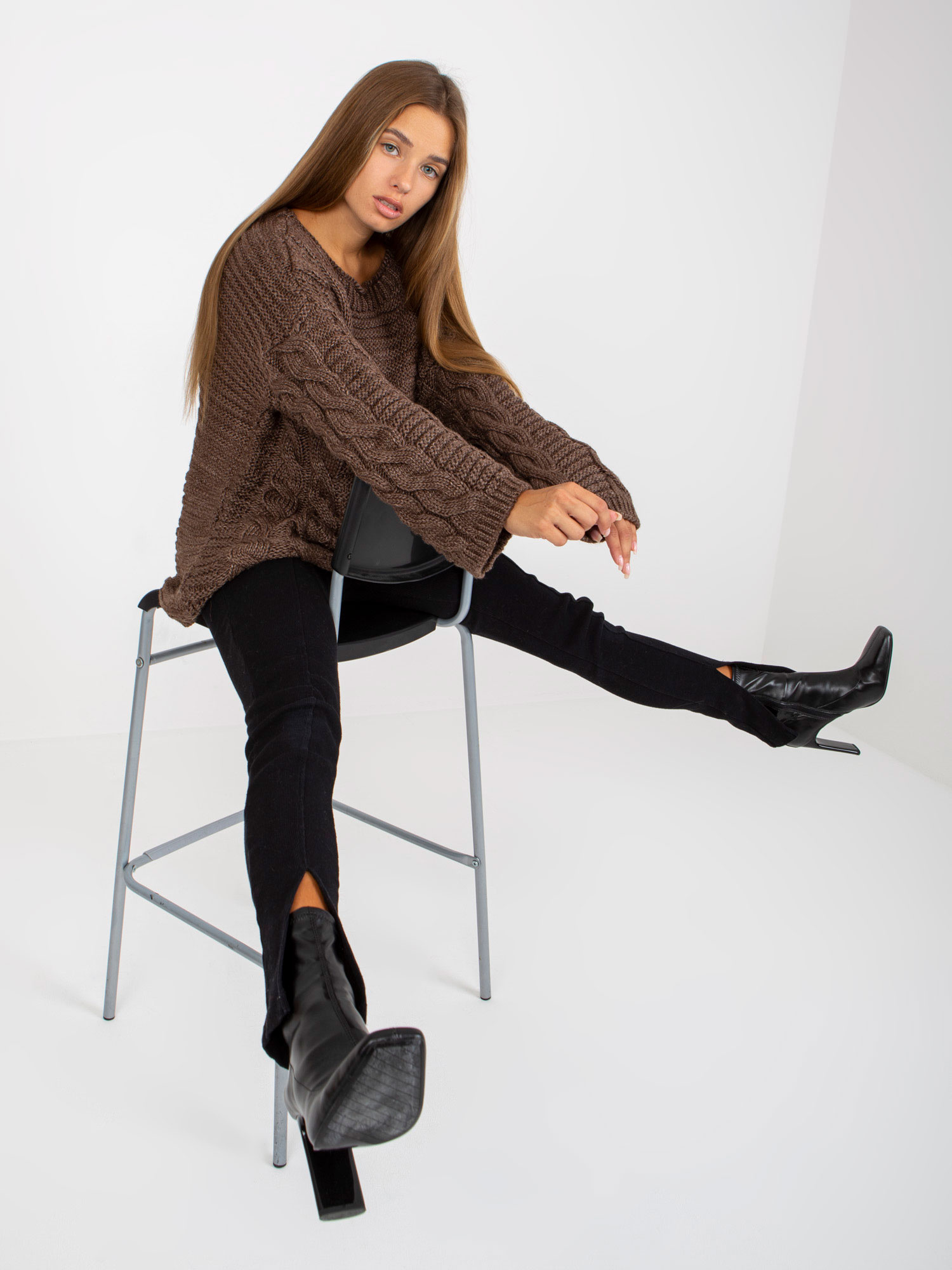 Sweter Brązowy - obrazek 5