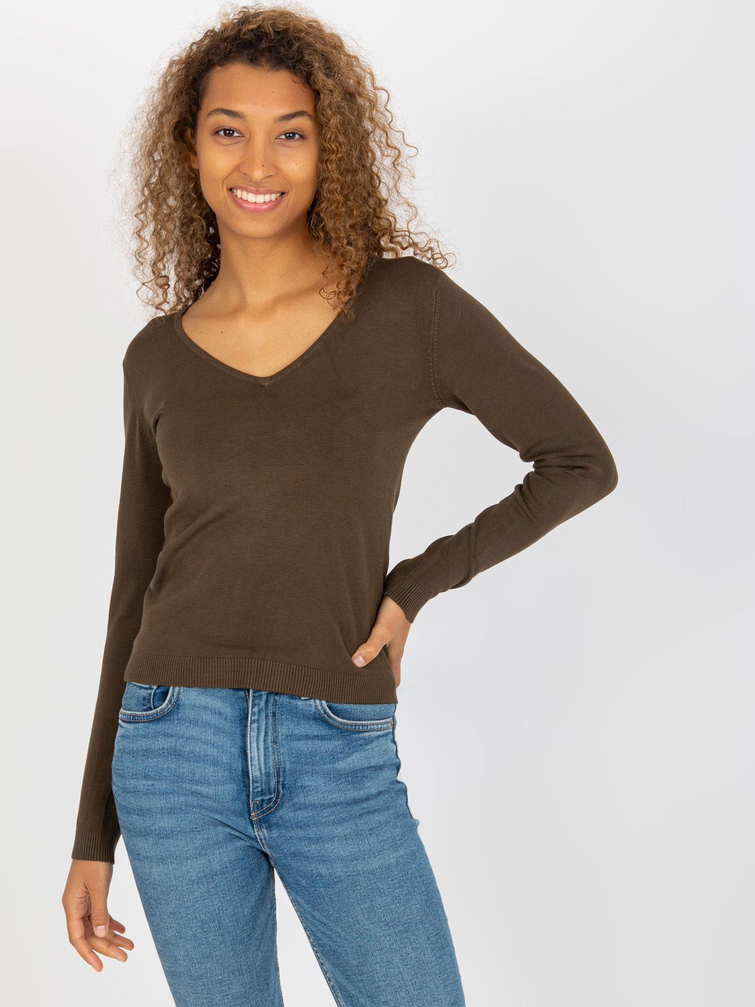 Sweter Khaki - obrazek 5