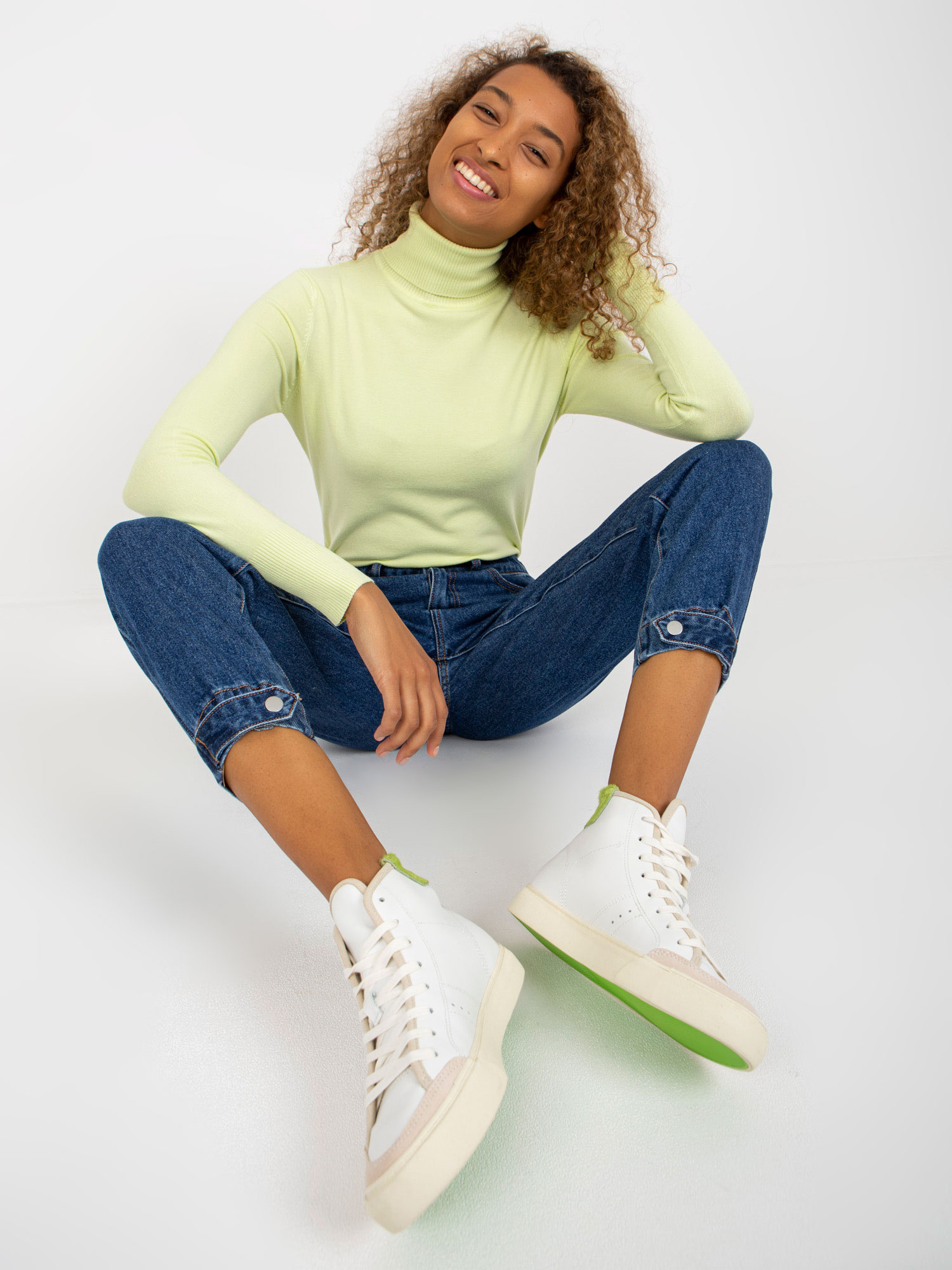 Spodnie jeans Ciemny niebieski - obrazek 5