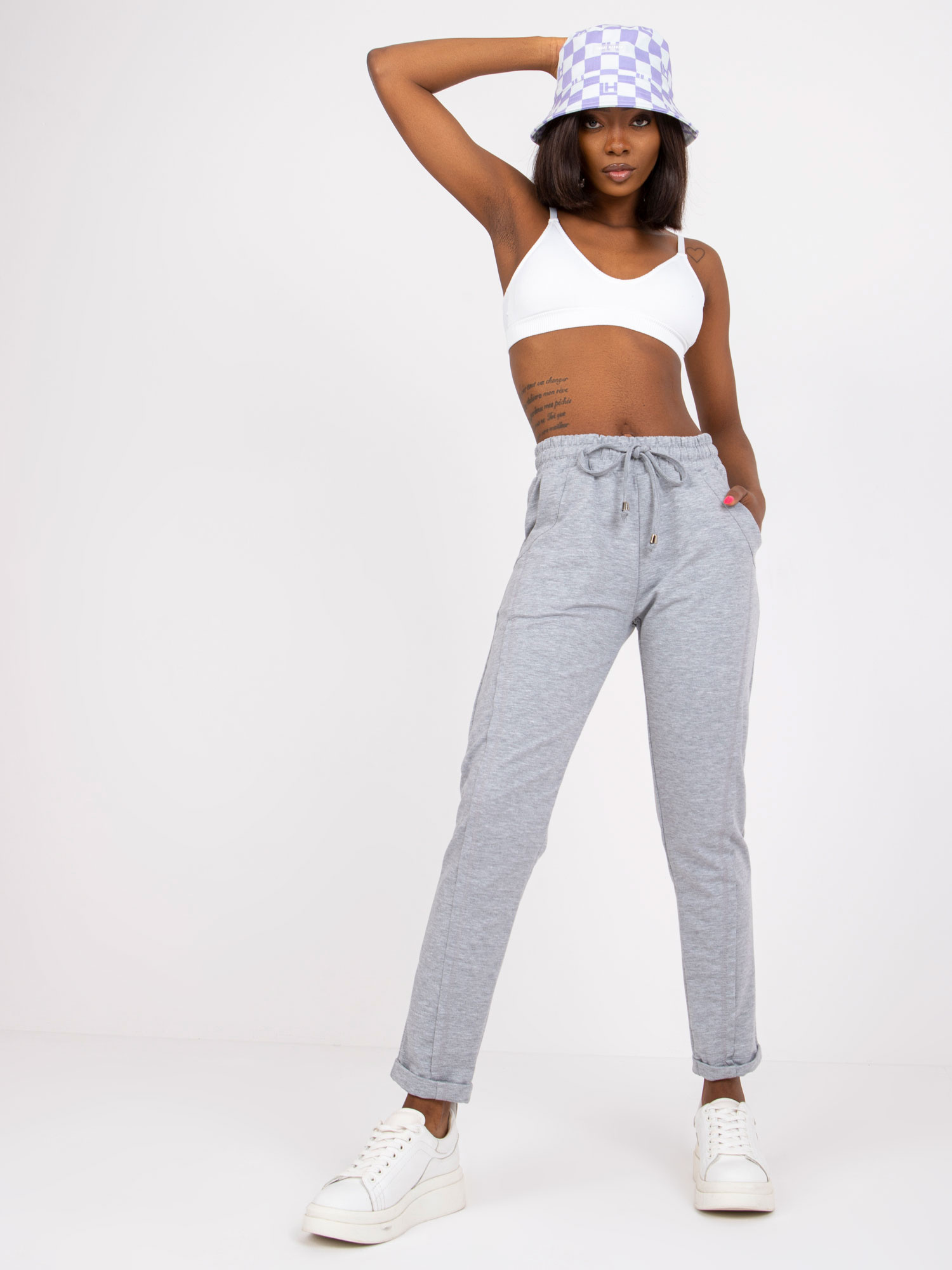 Spodnie dresowe Szary - obrazek 5