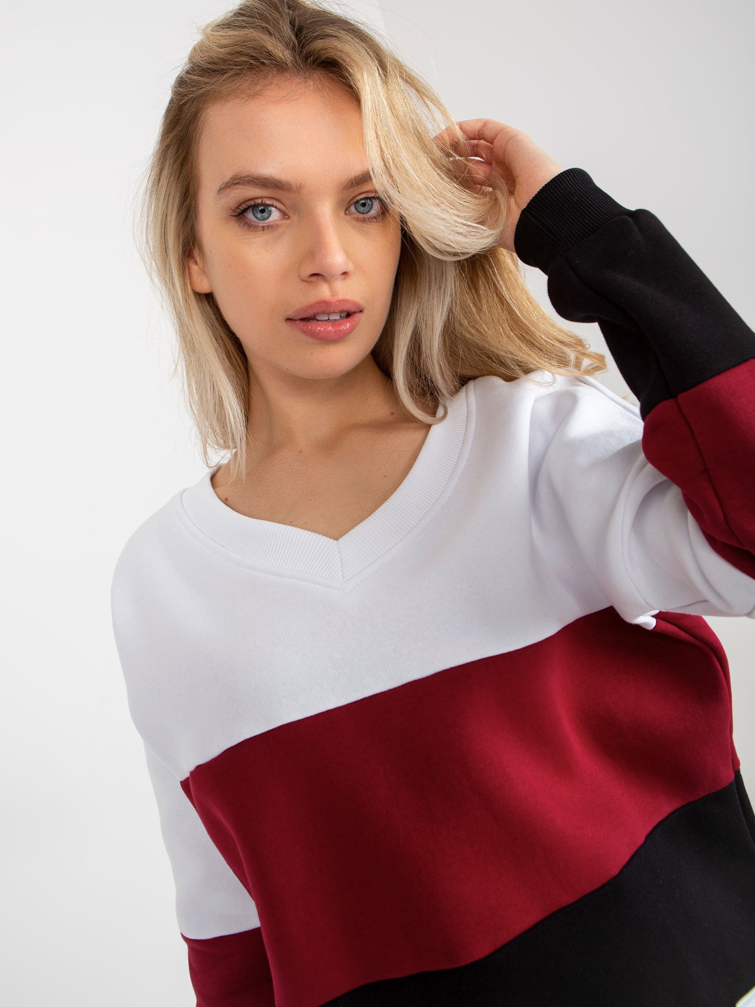 Bluza Bordowy - obrazek 5