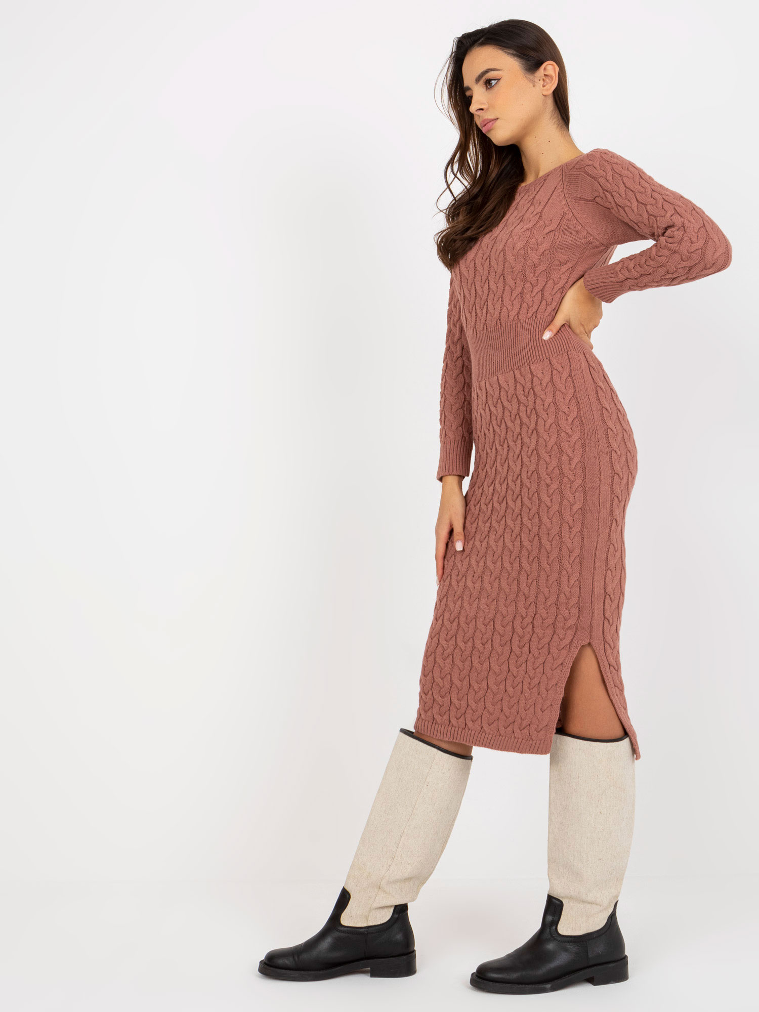 Sukienka Ciemny różowy - obrazek 5