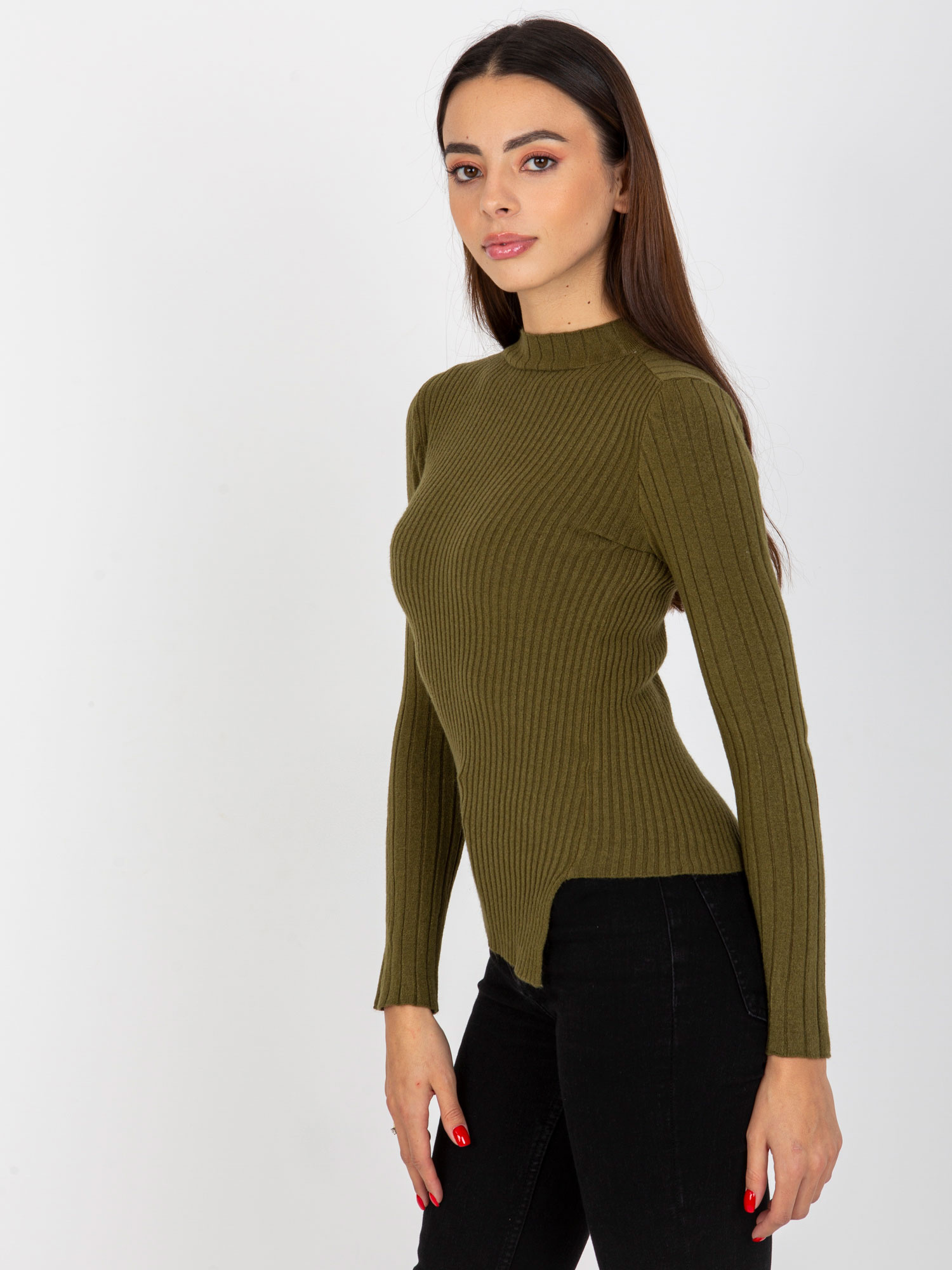 Sweter Khaki - obrazek 5