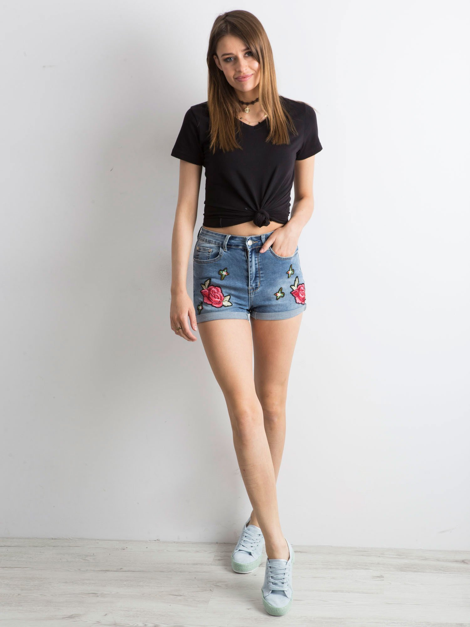 Szorty Niebieski - obrazek 5