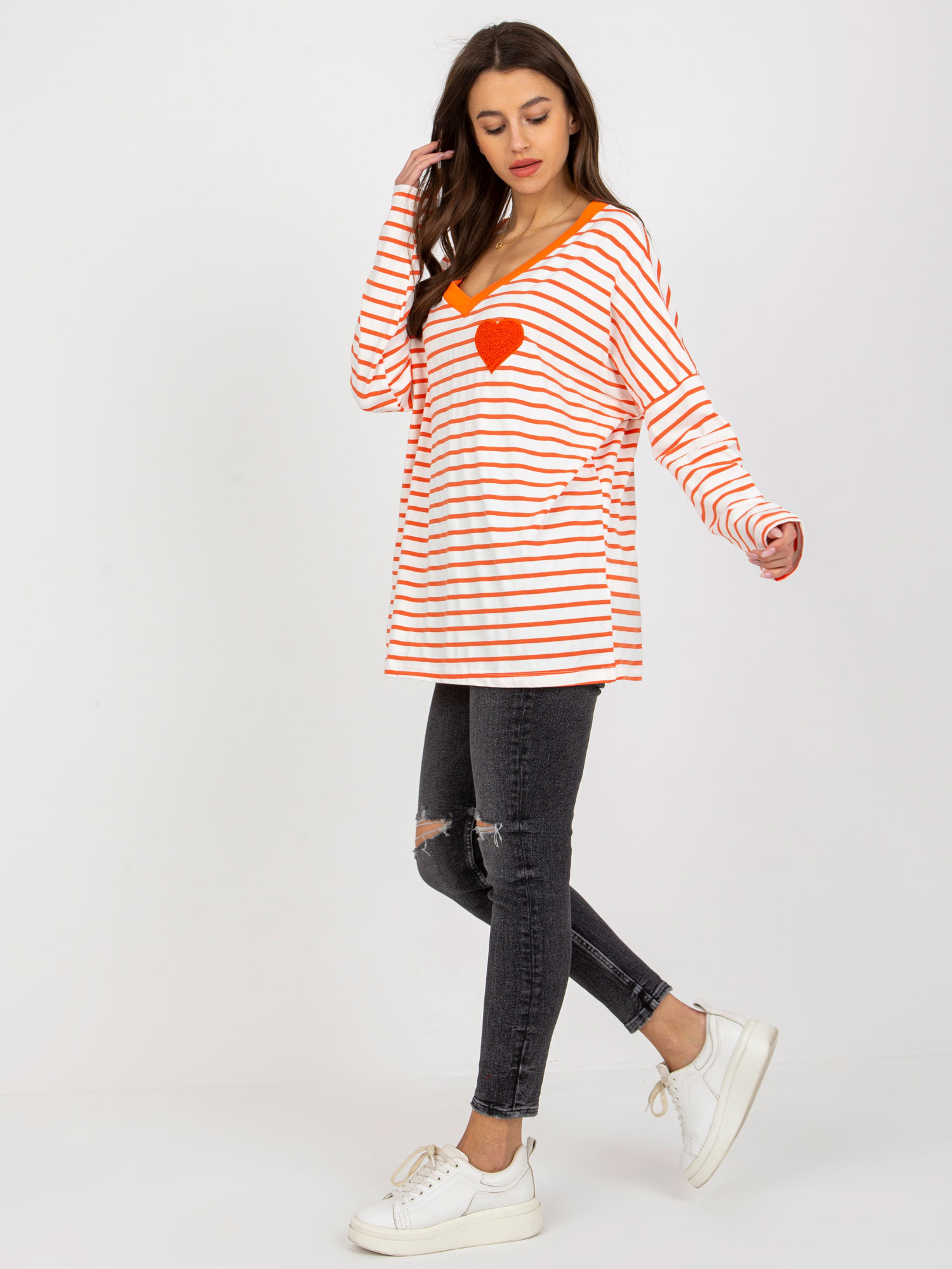 Bluzka Pomarańczowy - obrazek 5