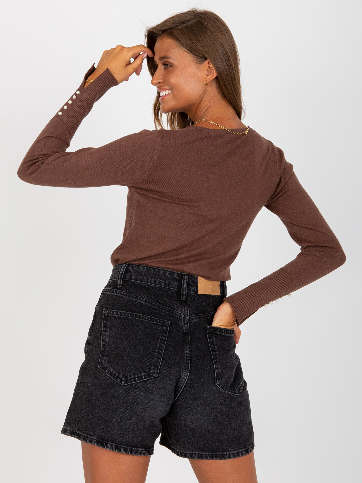 Sweter Brązowy - obrazek 5