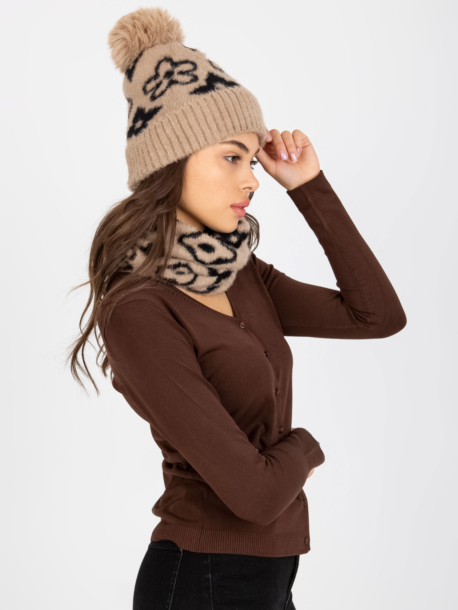 Czapka Beżowy - obrazek 5