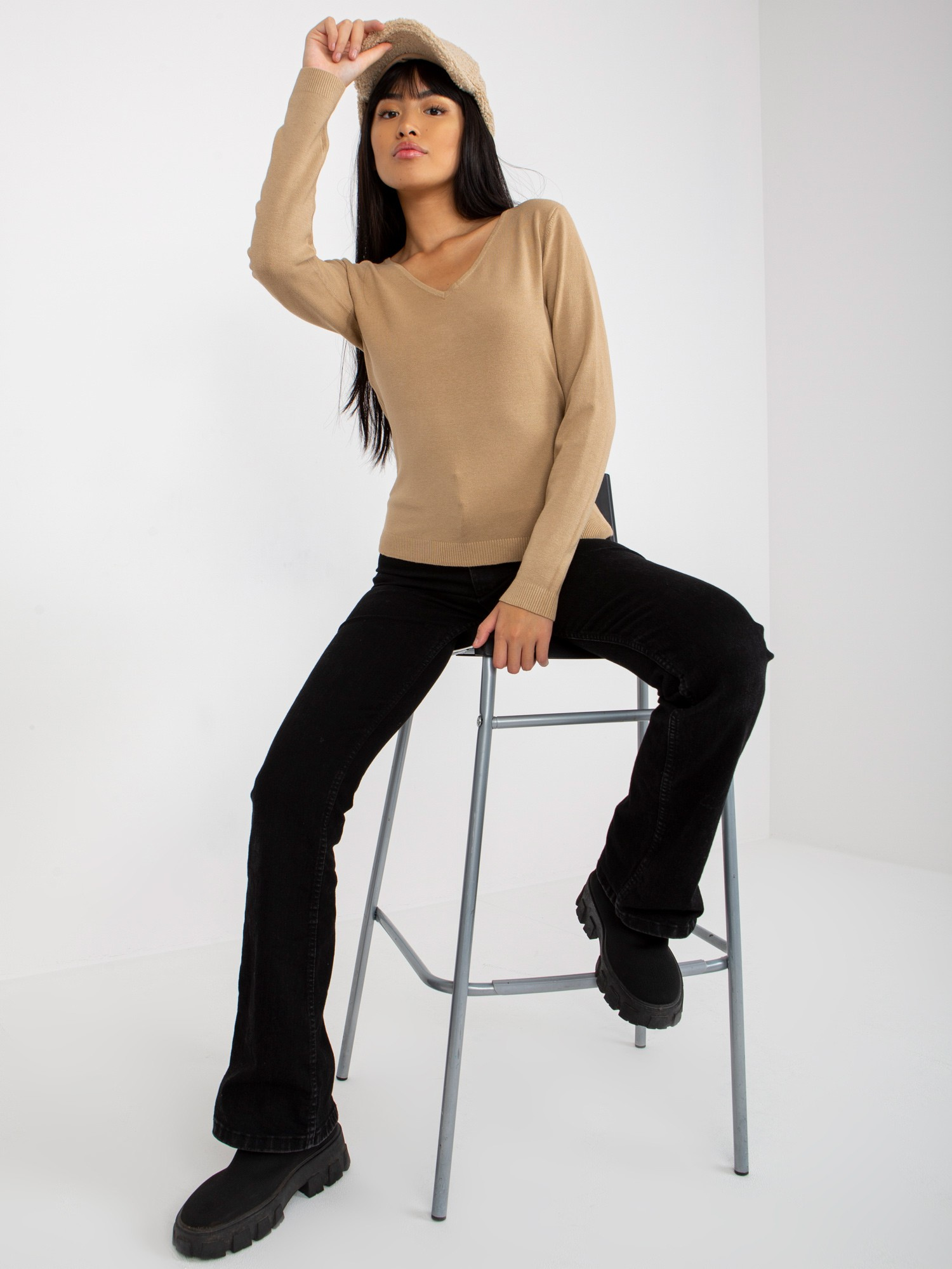 Sweter Camelowy - obrazek 5