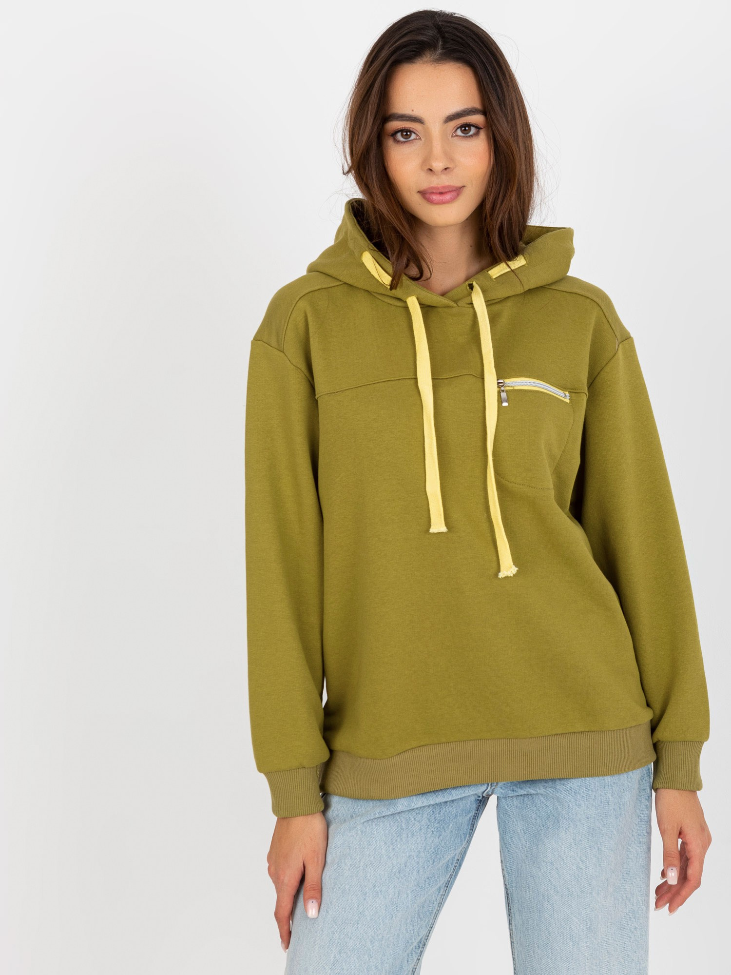 Bluza Oliwkowy - obrazek 5