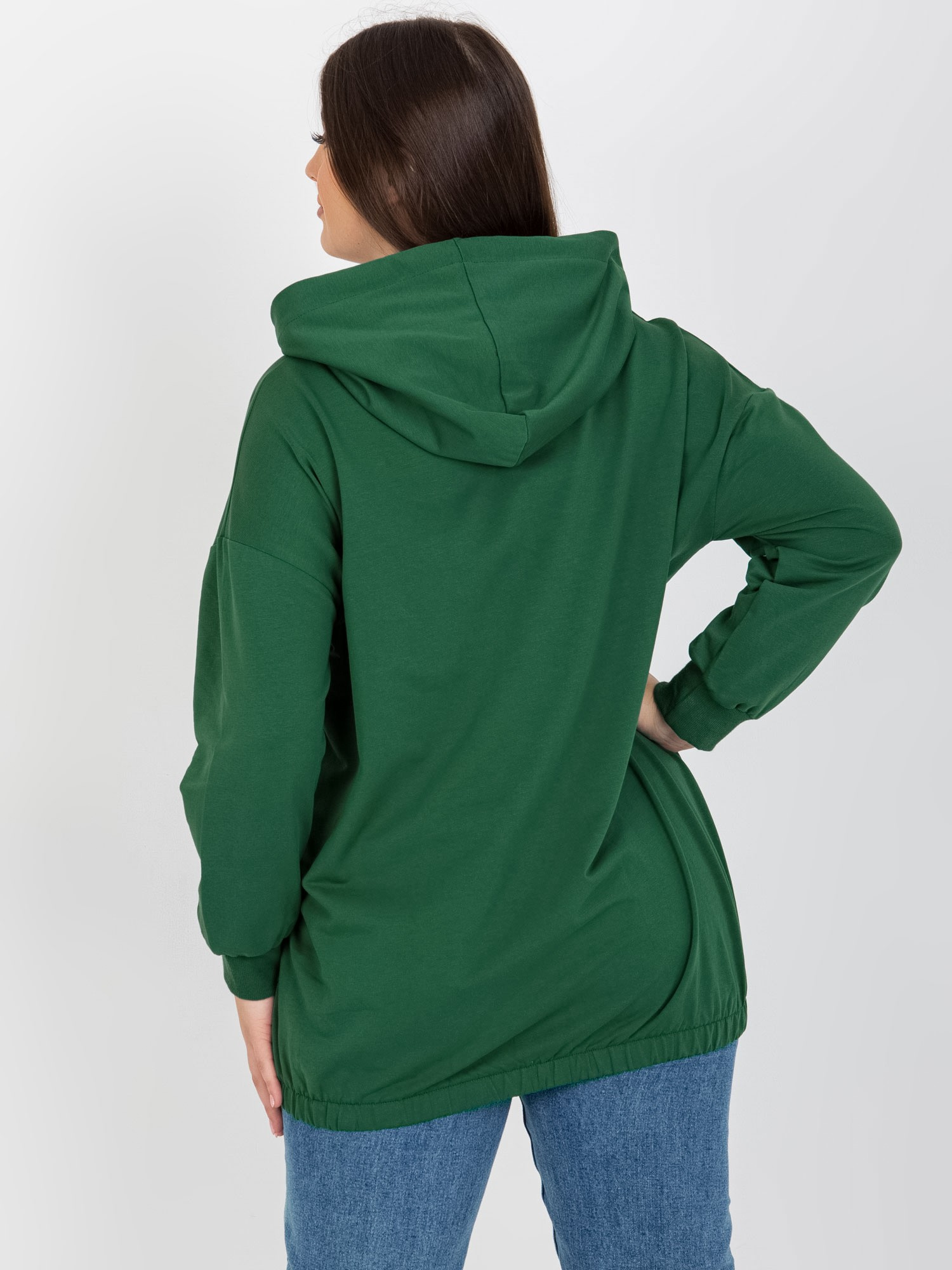 Bluza Ciemny zielony - obrazek 5