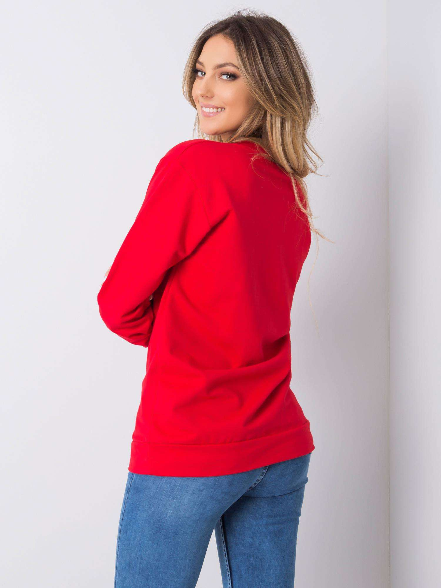 Bluzka Czerwony - obrazek 5