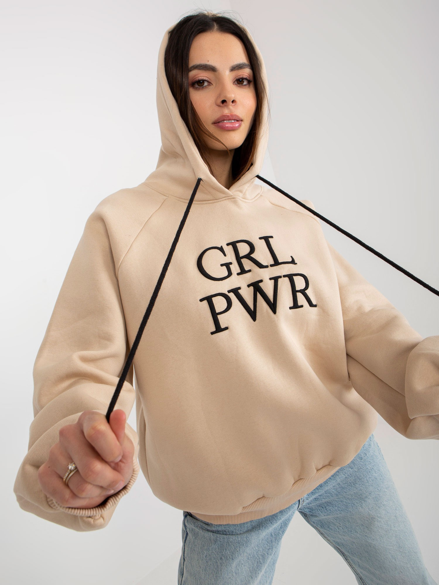 Bluza Beżowy - obrazek 5