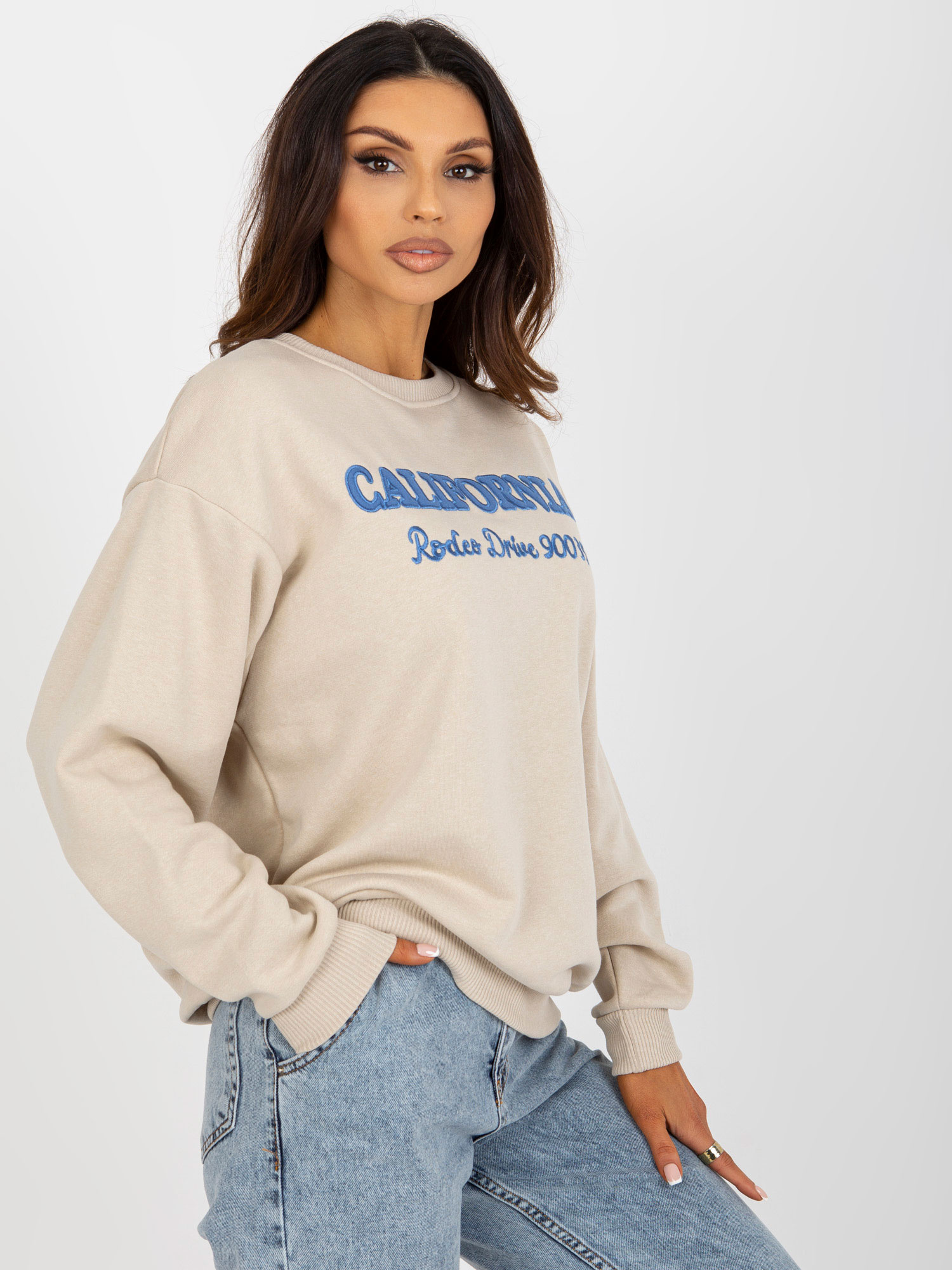 Bluza Beżowy - obrazek 5