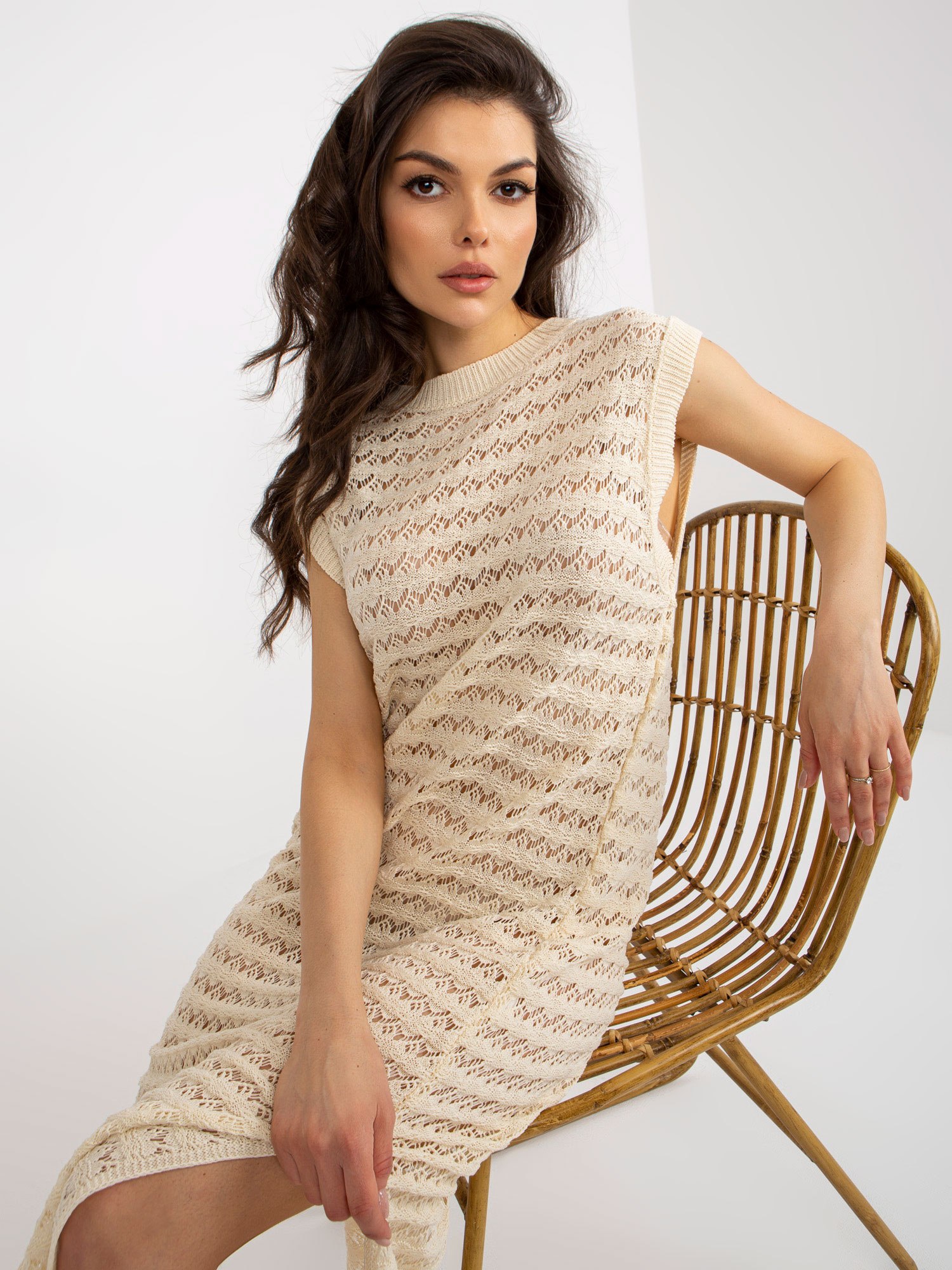 Sukienka Jasny beżowy - obrazek 5