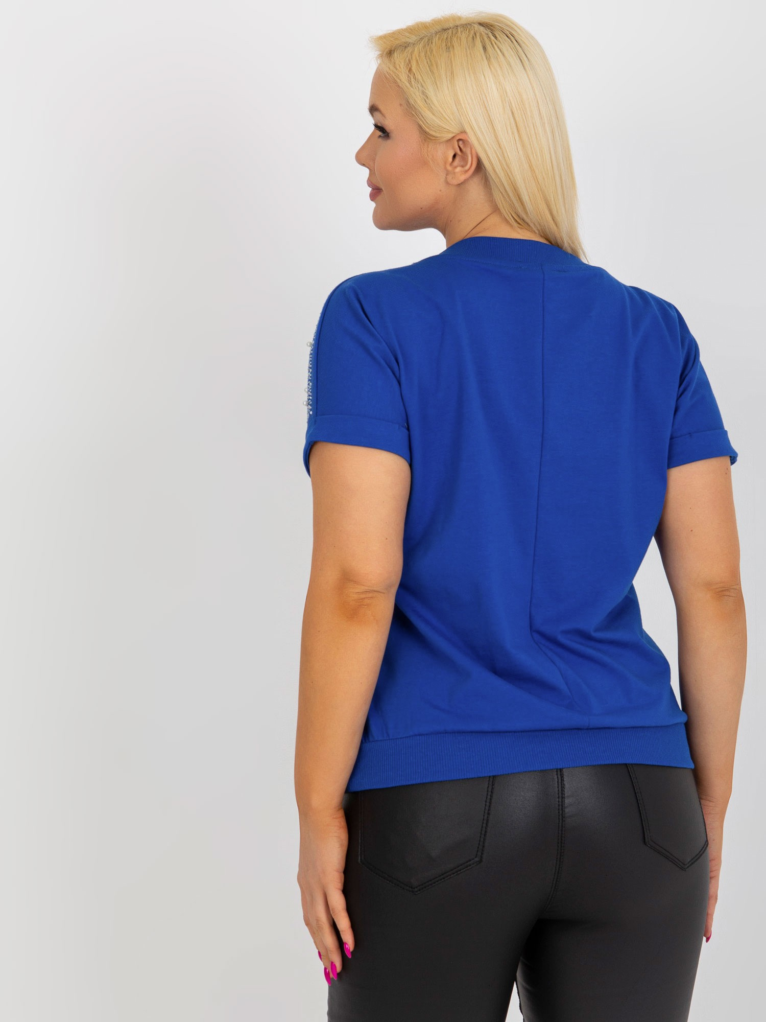 Bluzka Kobaltowy - obrazek 5