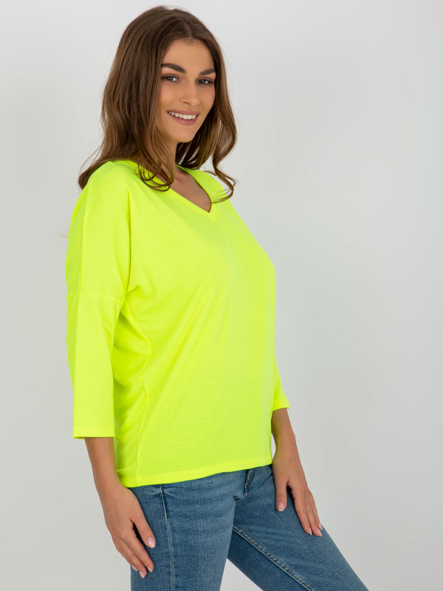 Bluzka Fluo żółty - obrazek 5
