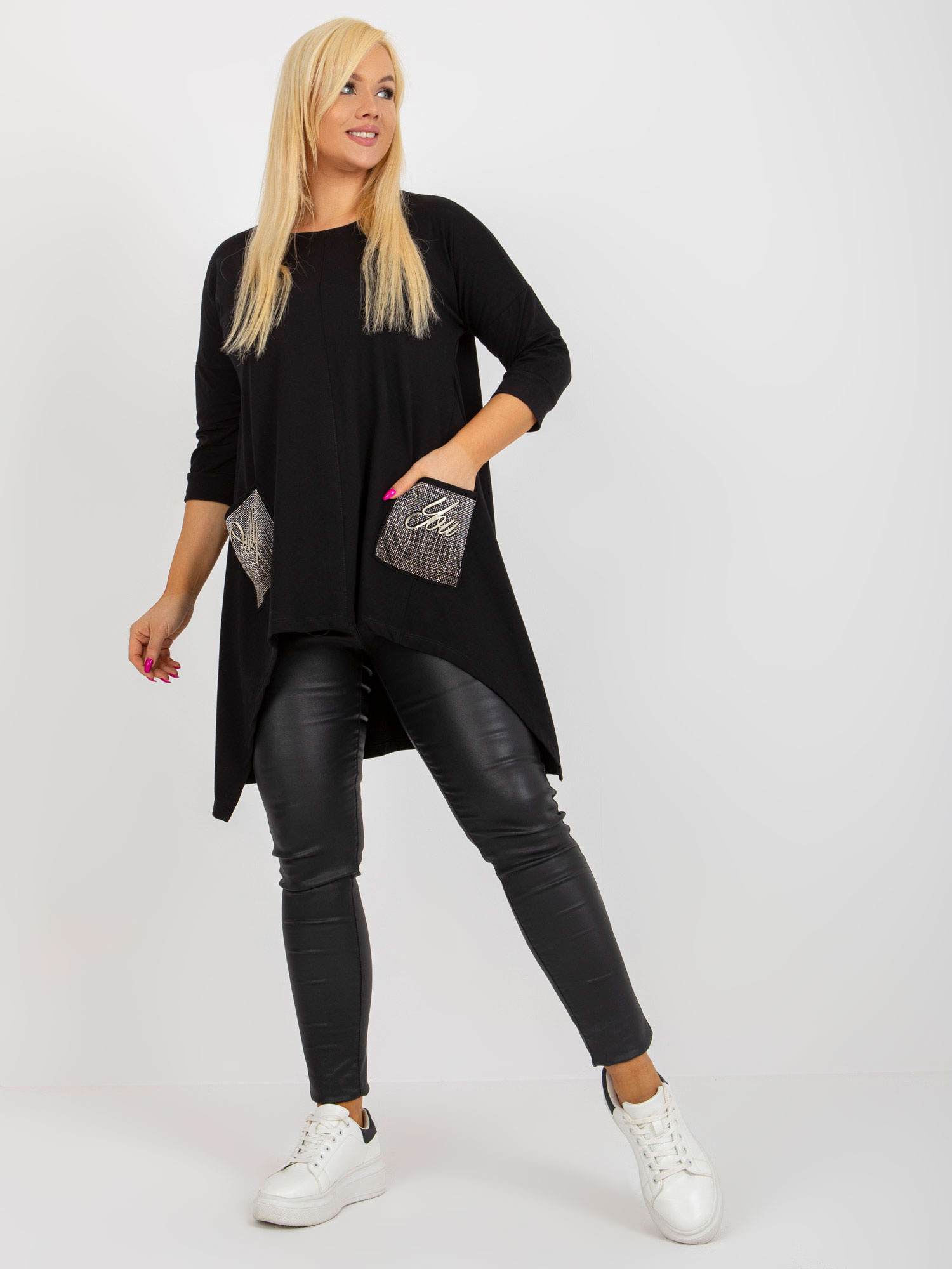 Bluzka Czarny - obrazek 5