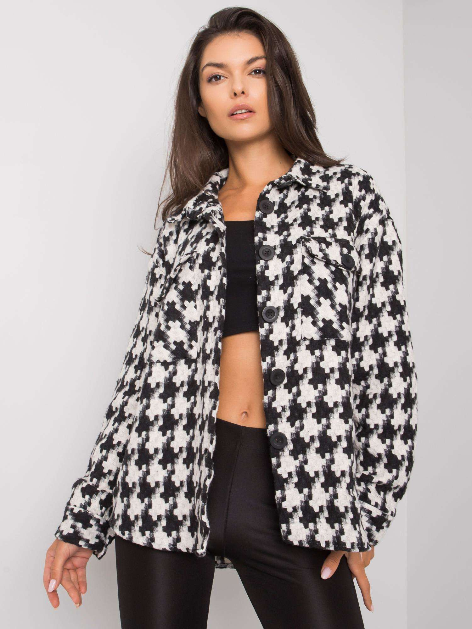 Koszula Biało-czarny - obrazek 5