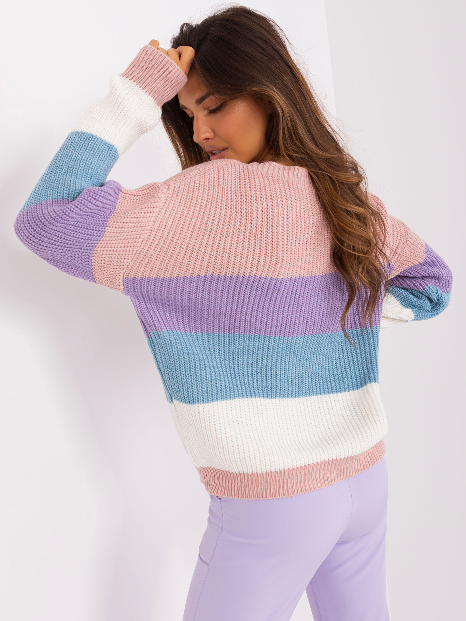 Sweter Ciemny różowy - obrazek 5