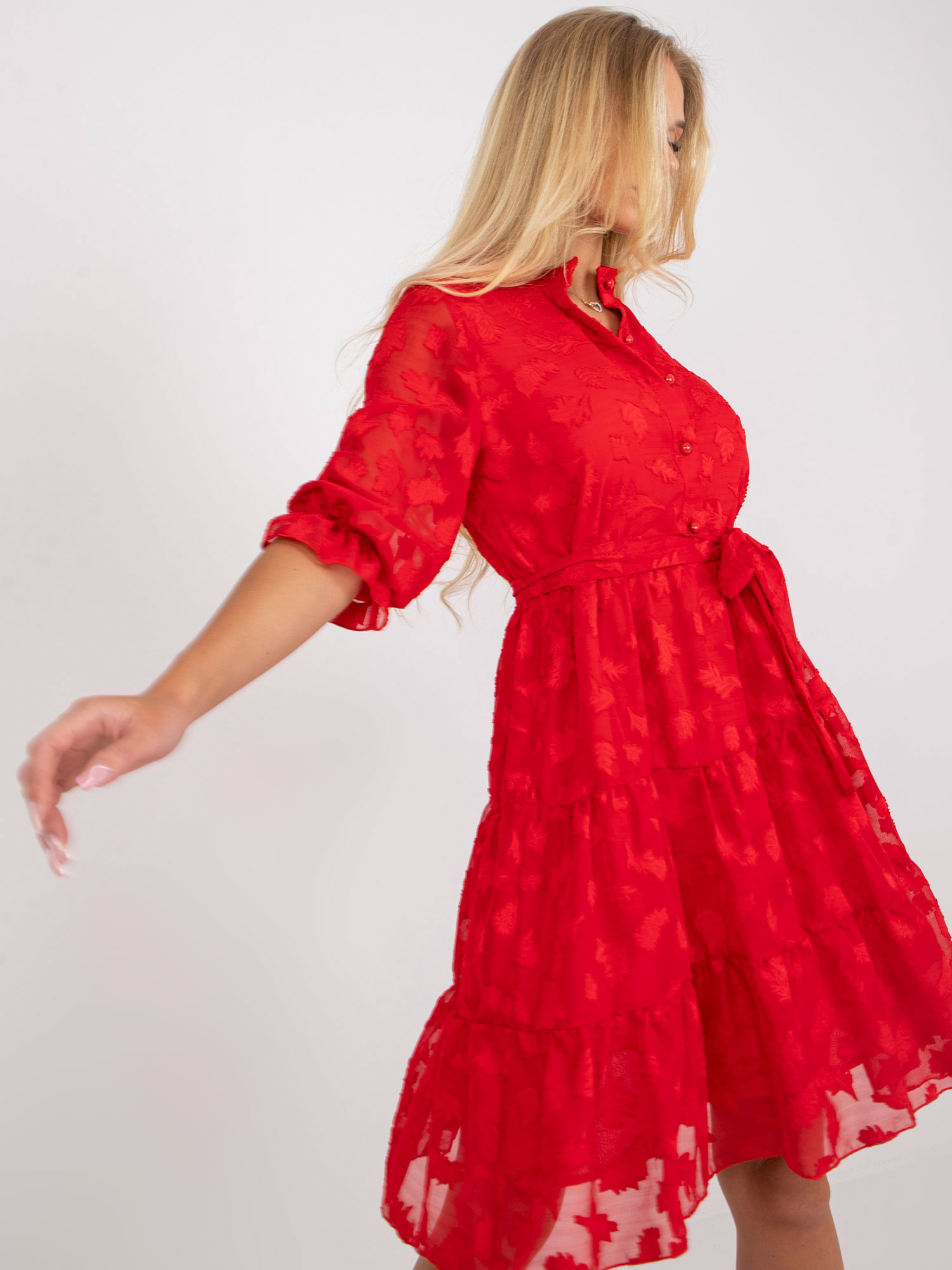 Sukienka Czerwony - obrazek 6