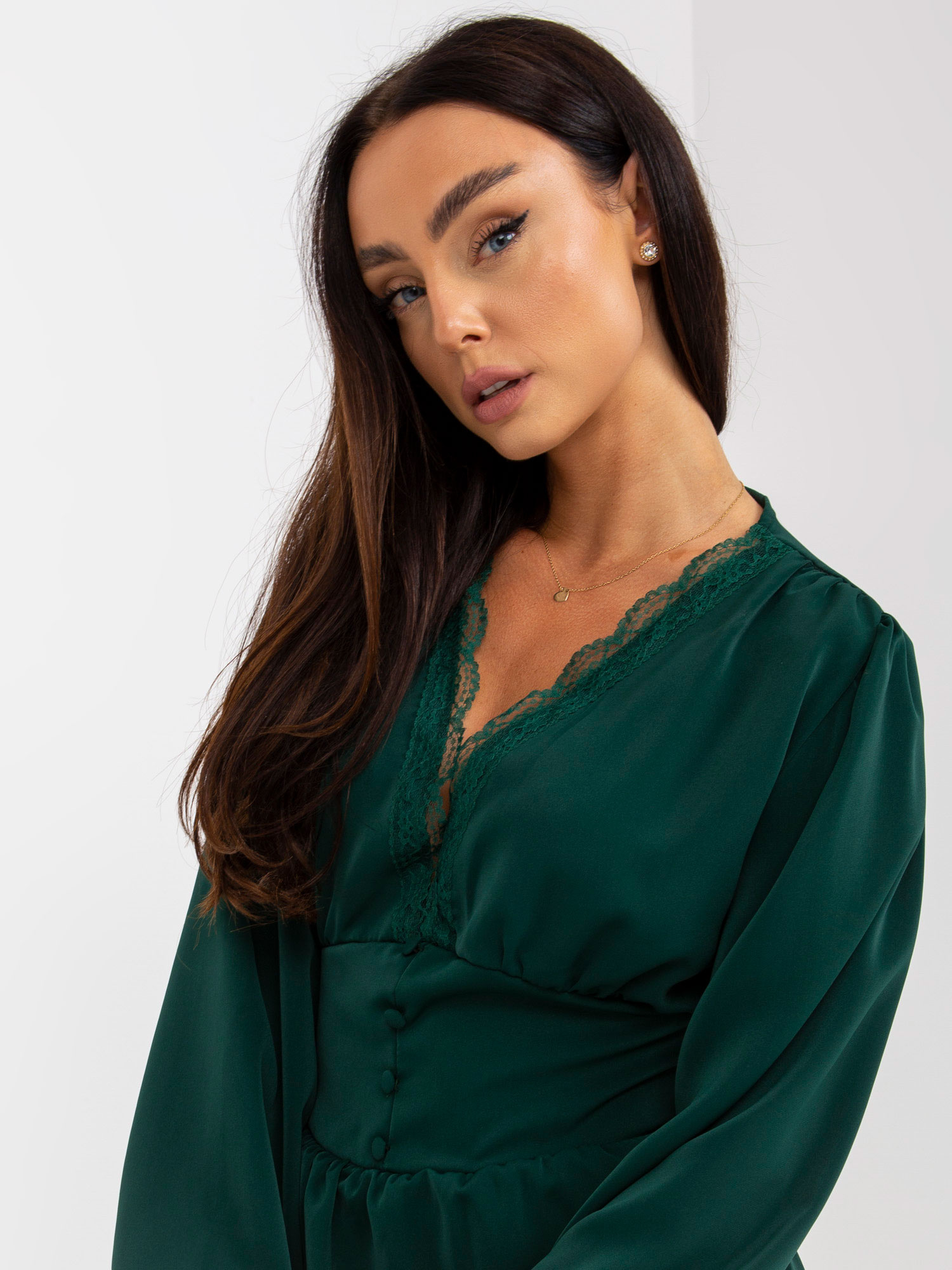 Sukienka Ciemny zielony - obrazek 6