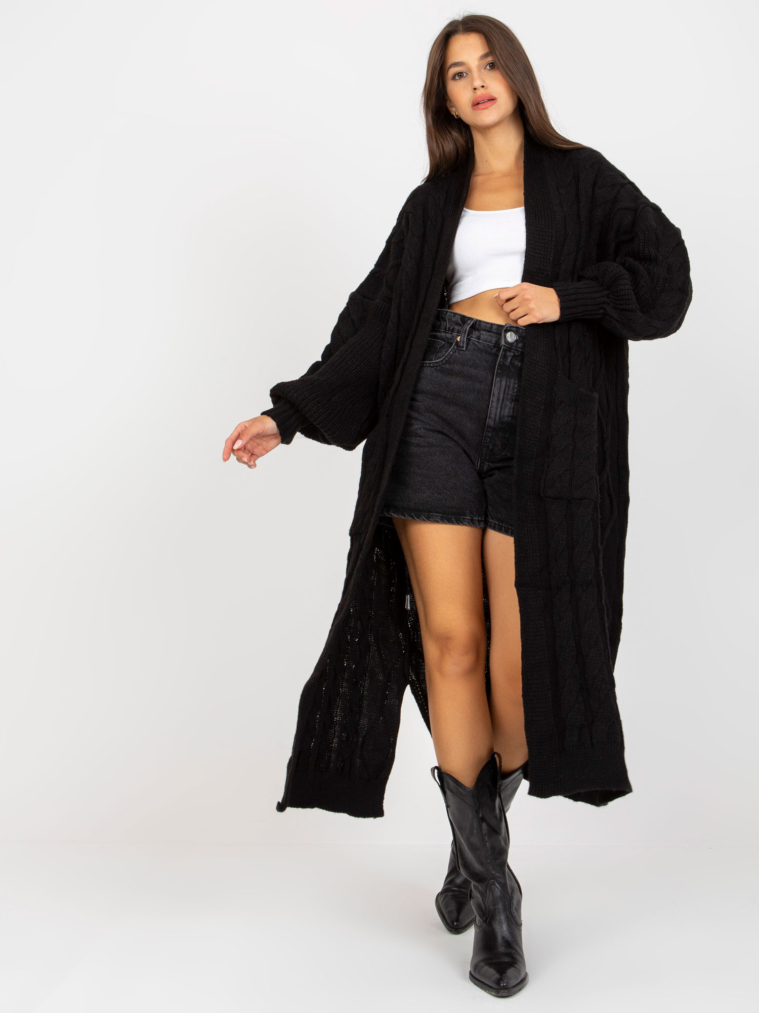 Sweter Czarny - obrazek 6