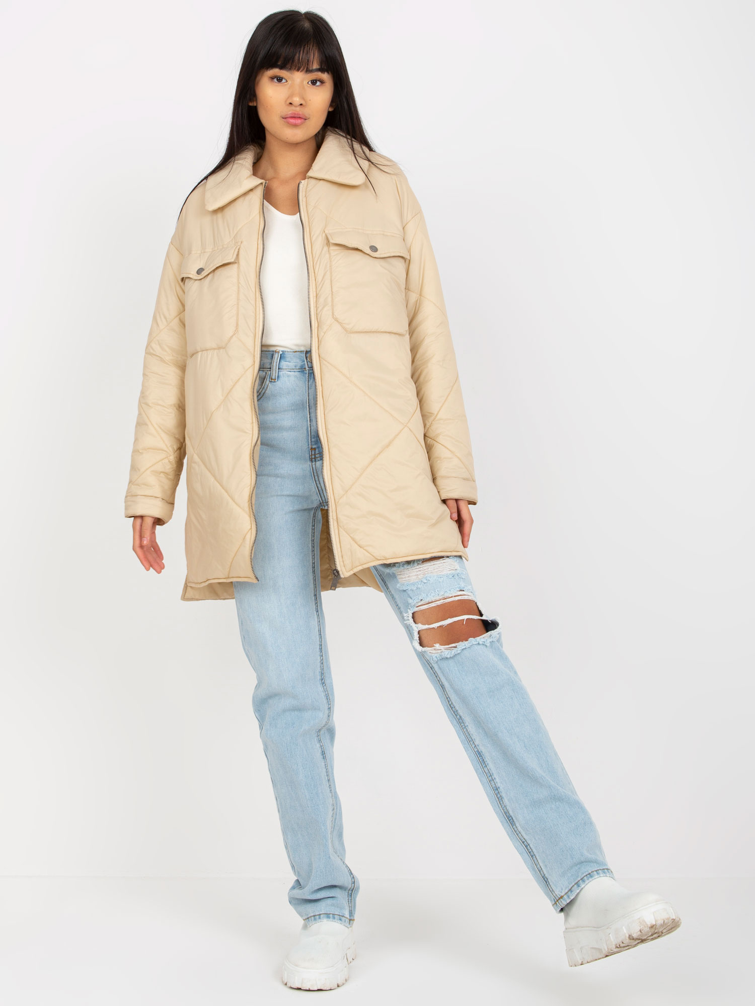 Kurtka Jasny beżowy - obrazek 6