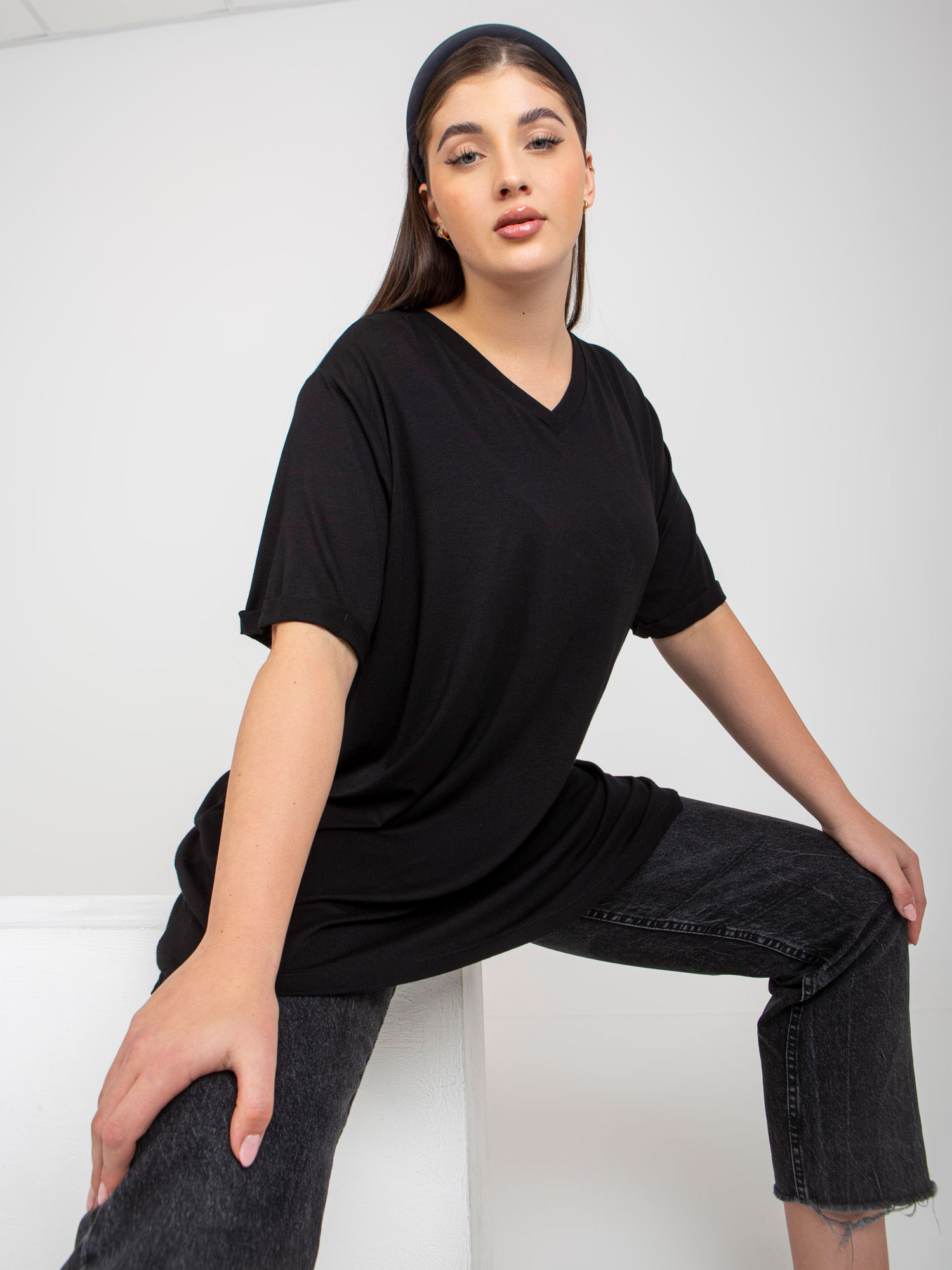 Bluzka Czarny - obrazek 6