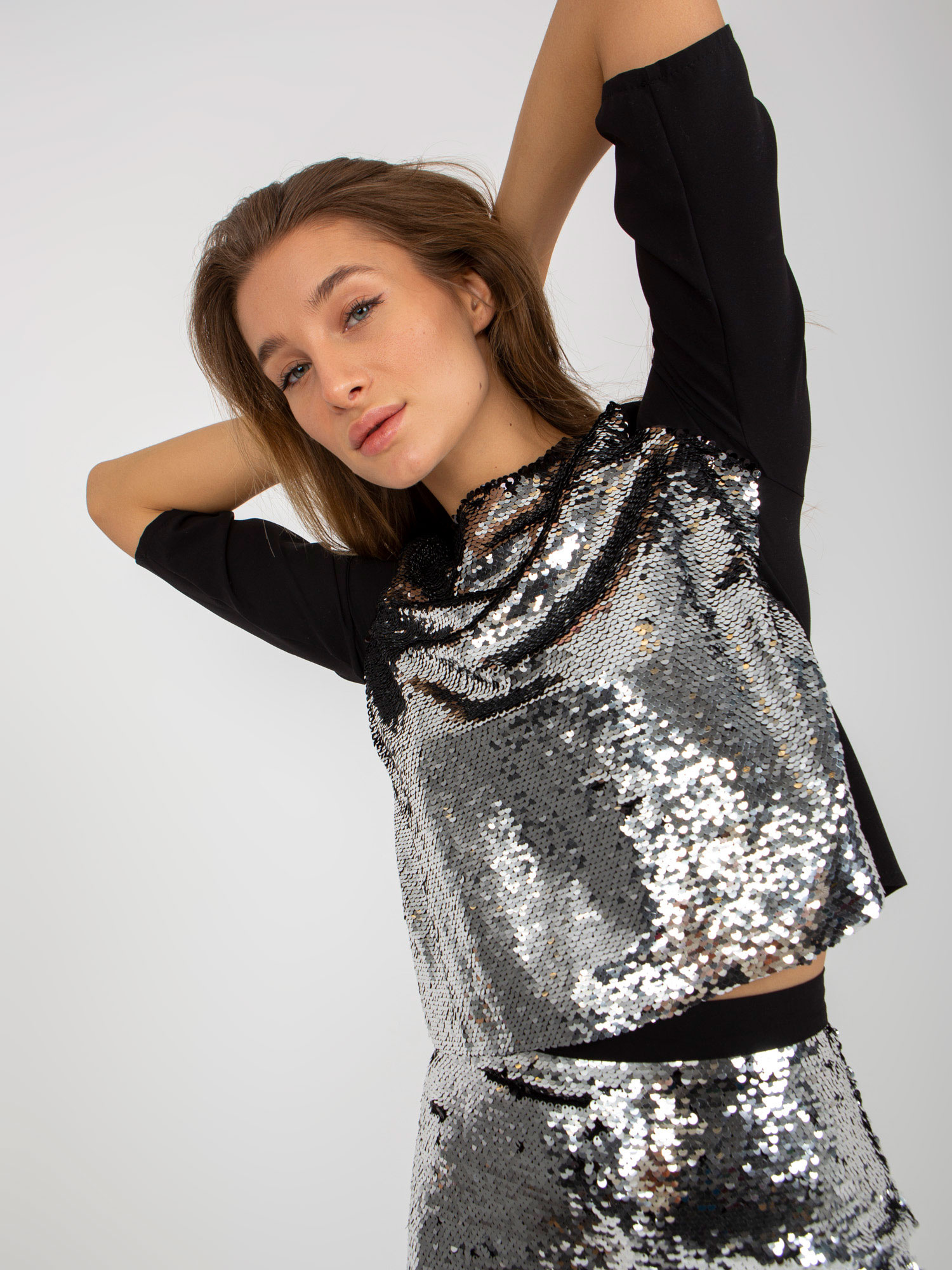 Bluzka Czarny - obrazek 6