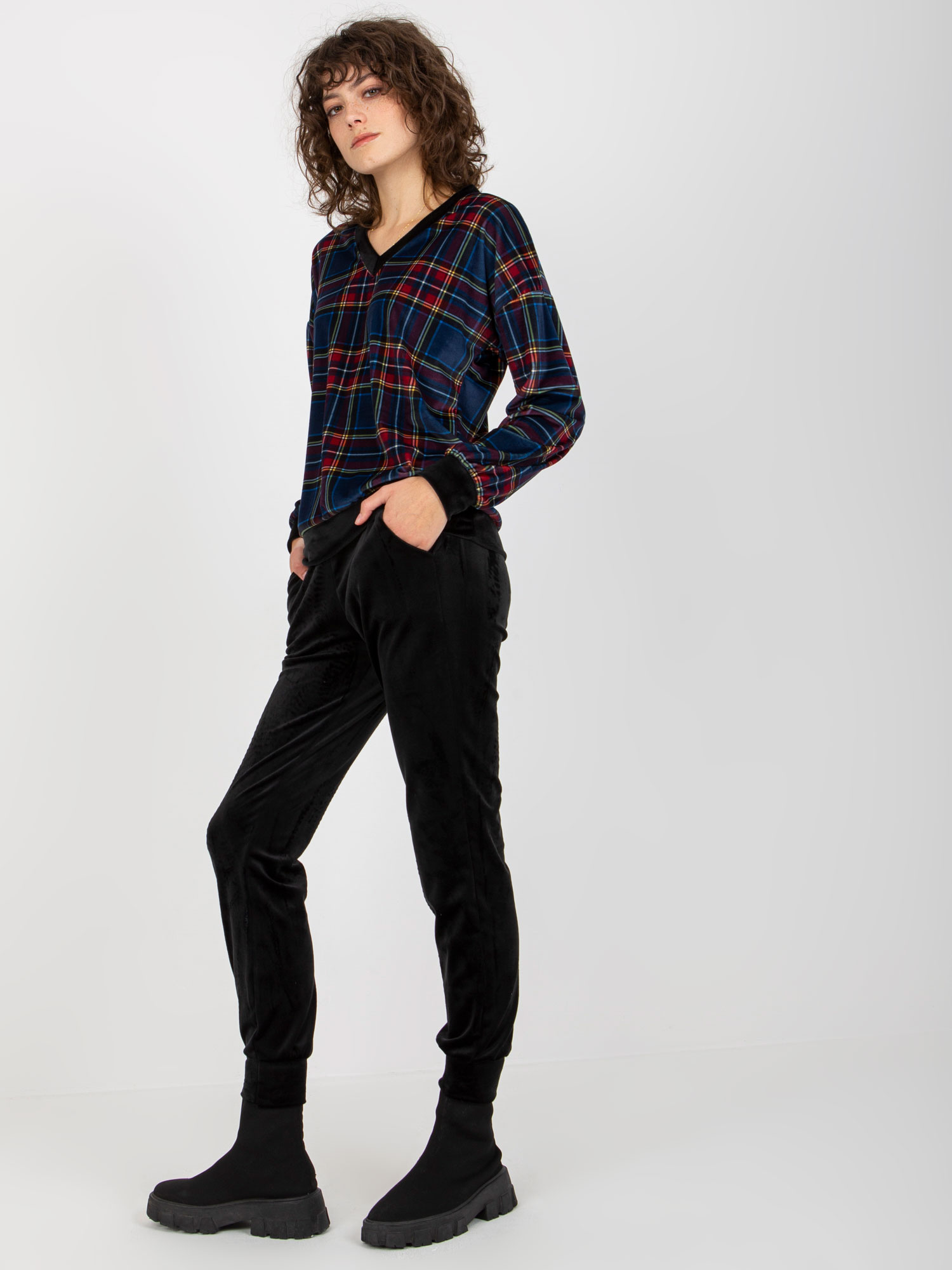 Komplet Czarno-niebieski - obrazek 6