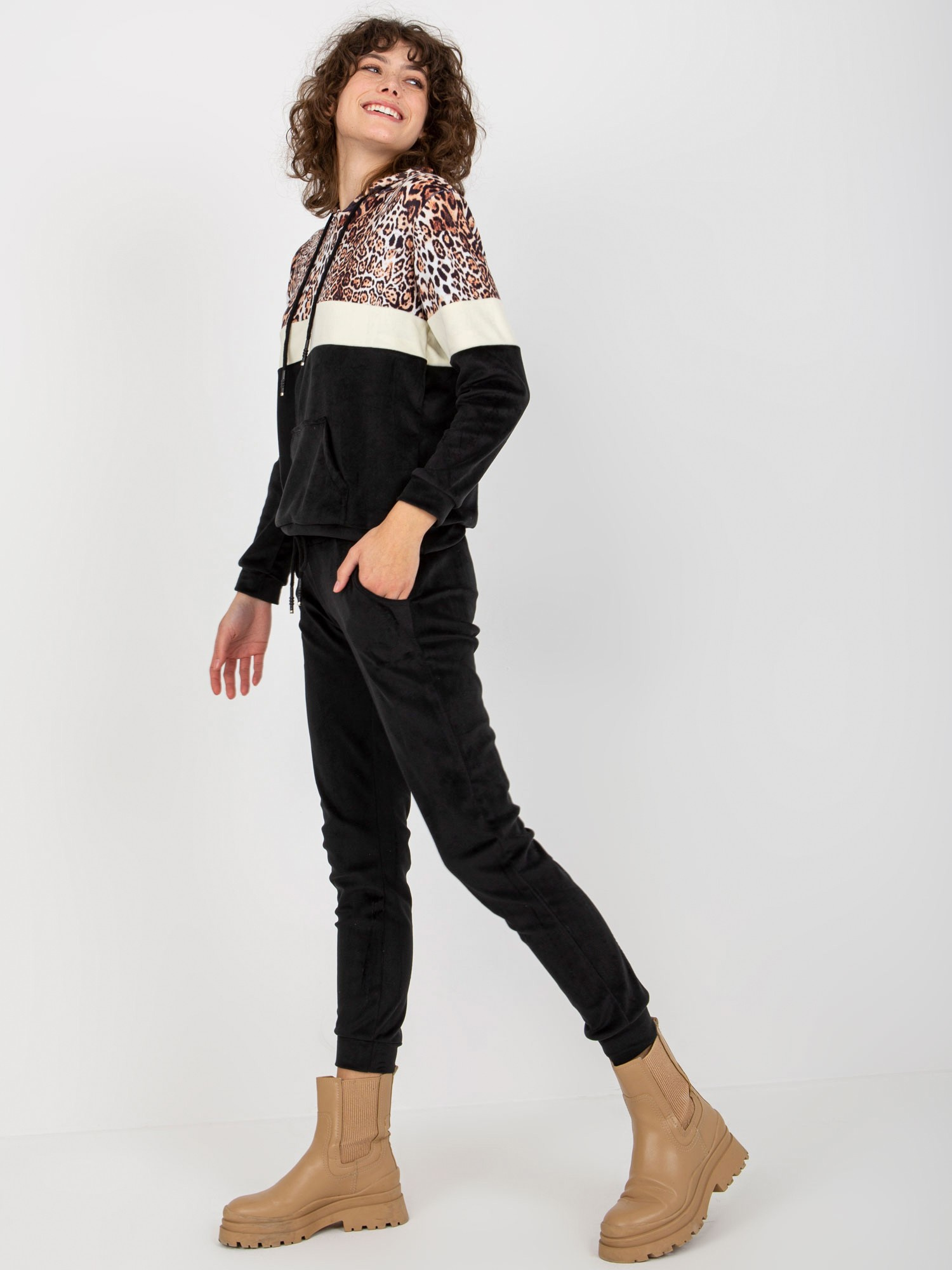 Komplet Czarno-beżowy - obrazek 6