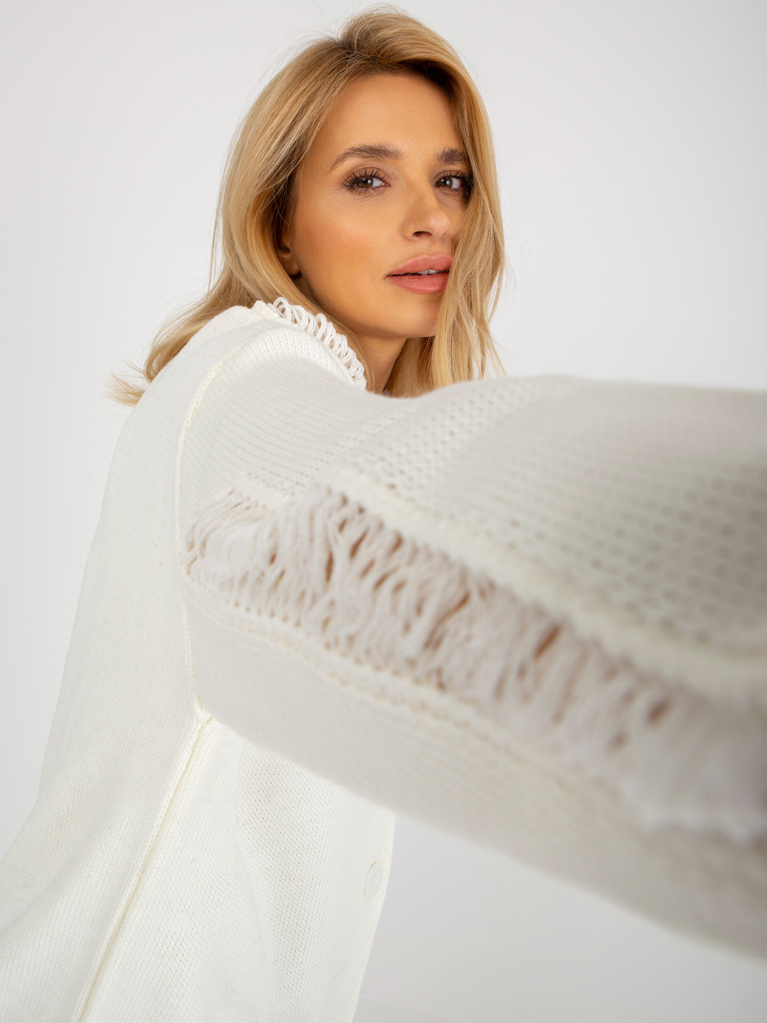 Kardigan Ecru - obrazek 6