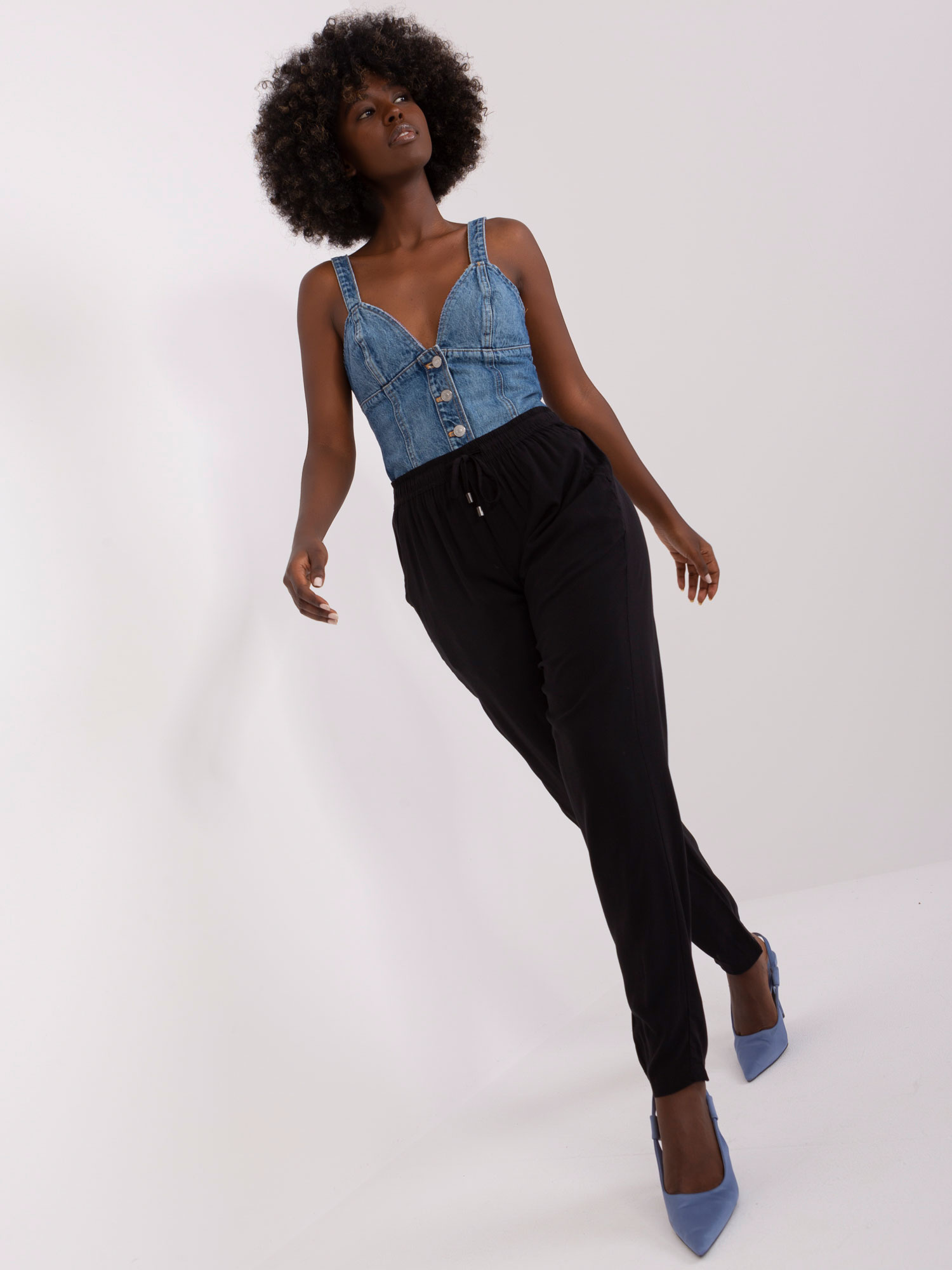 Spodnie Czarny - obrazek 6