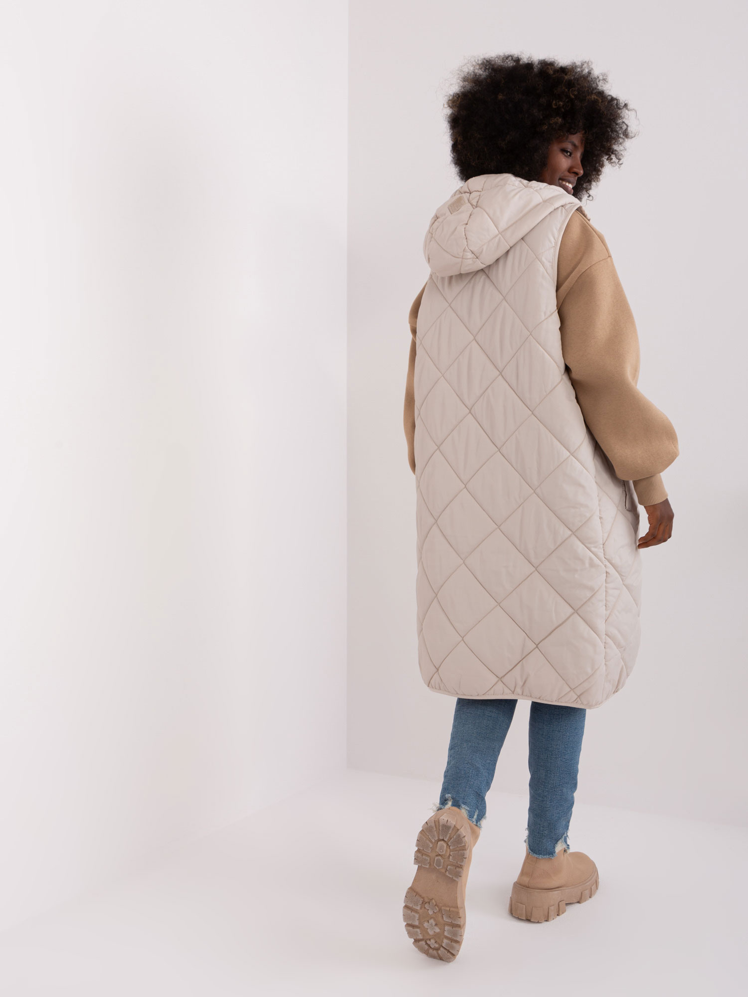 Kamizelka Jasny beżowy - obrazek 6