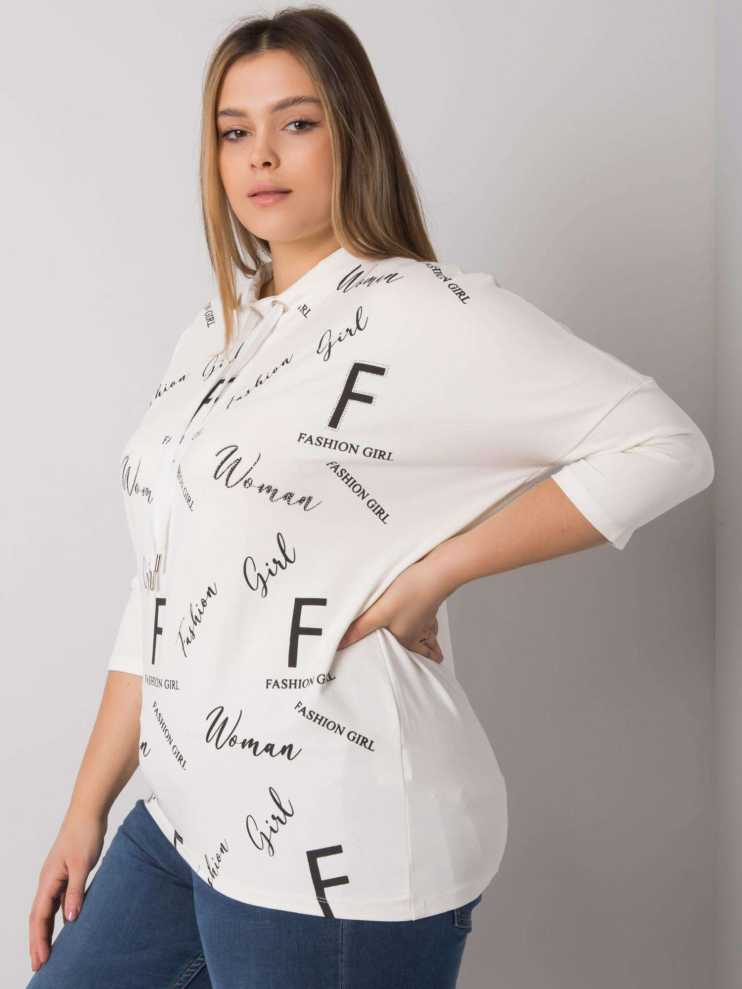 Bluzka Ecru - obrazek 6