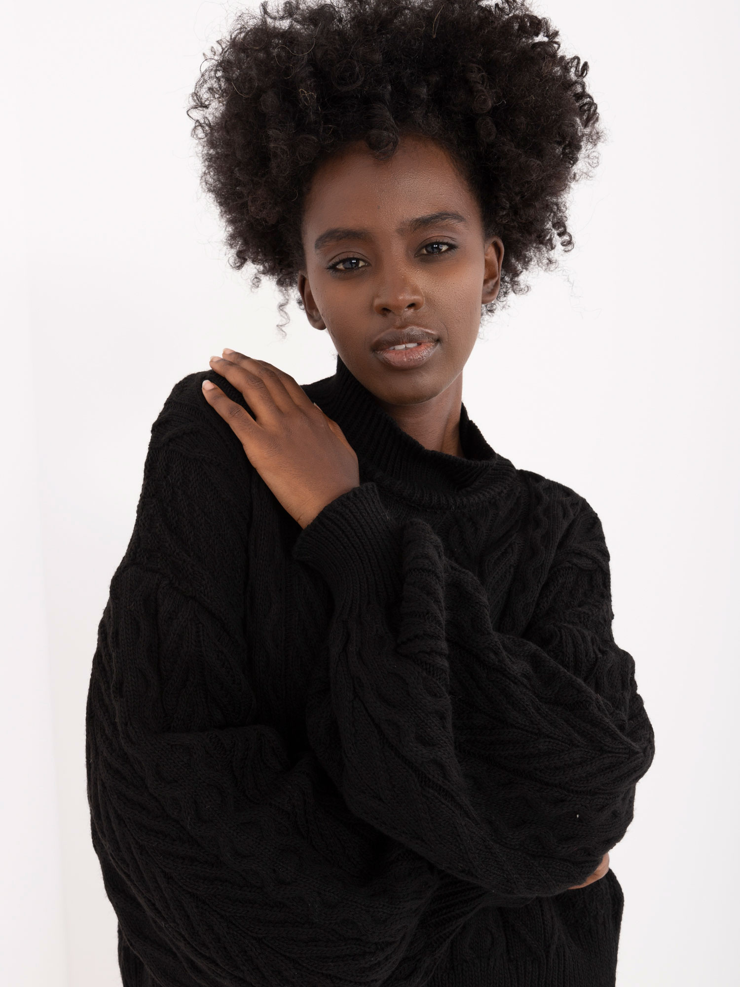 Sweter Czarny - obrazek 6