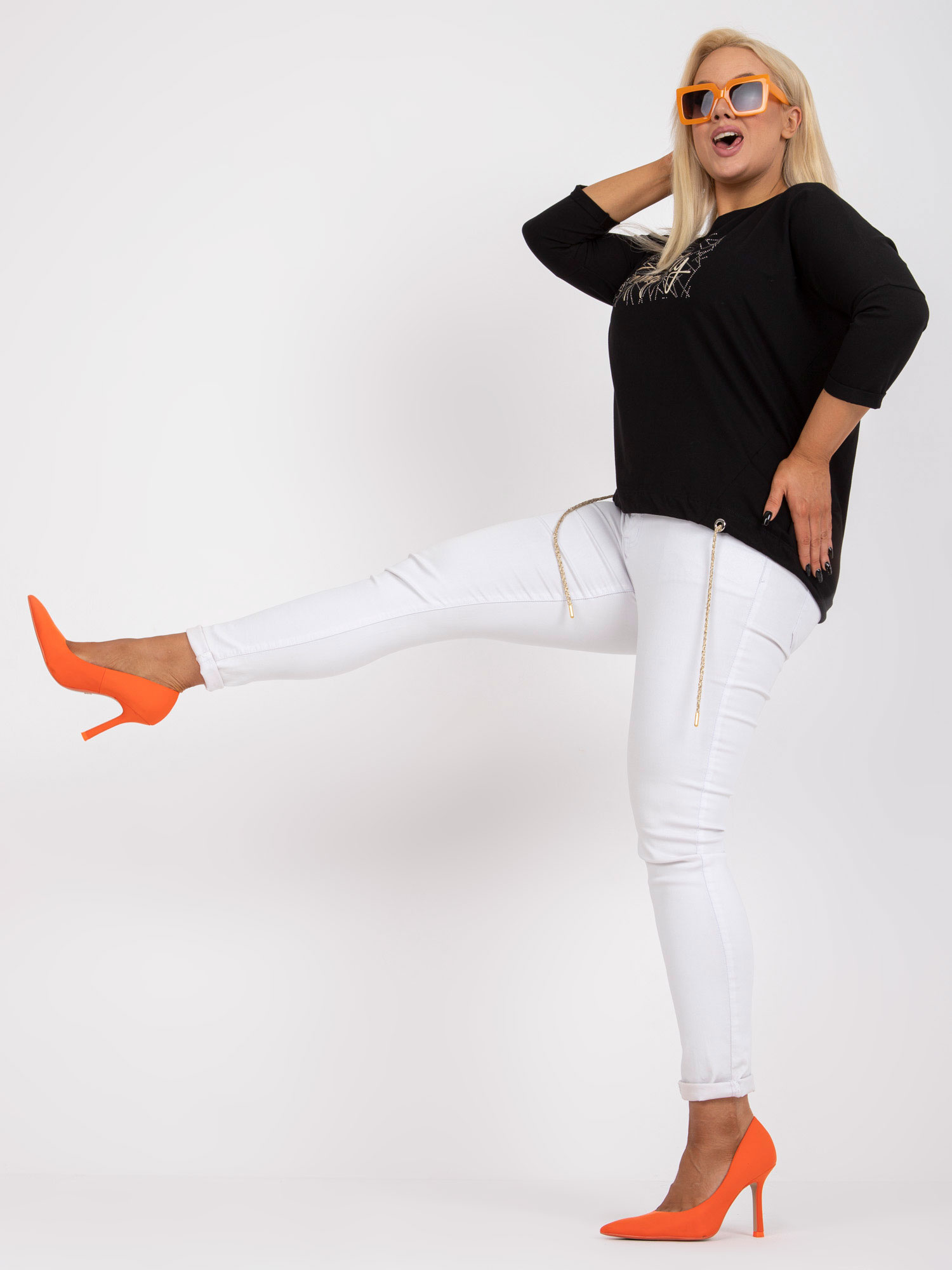 Bluzka Czarny - obrazek 6