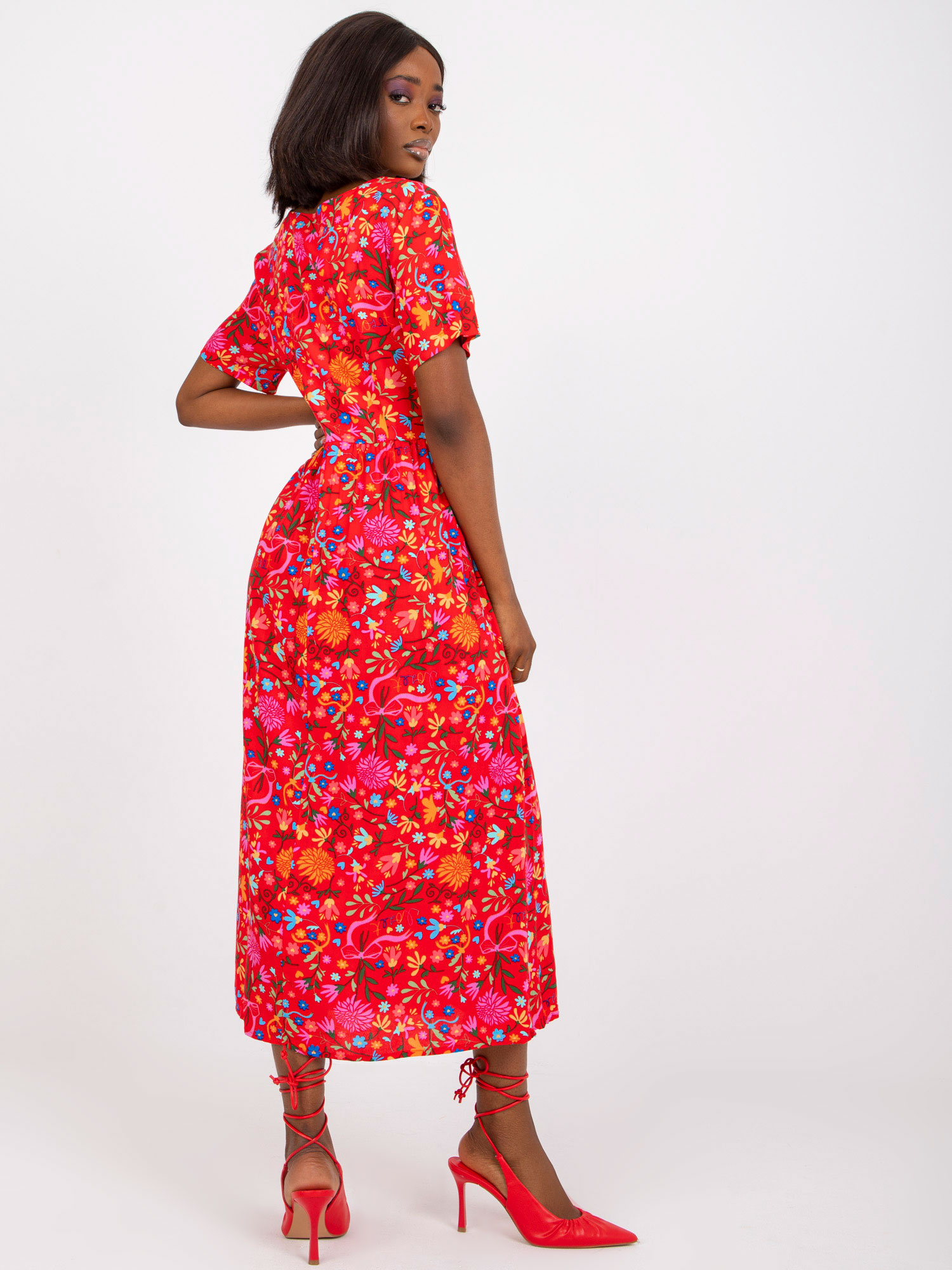 Sukienka Czerwony - obrazek 6