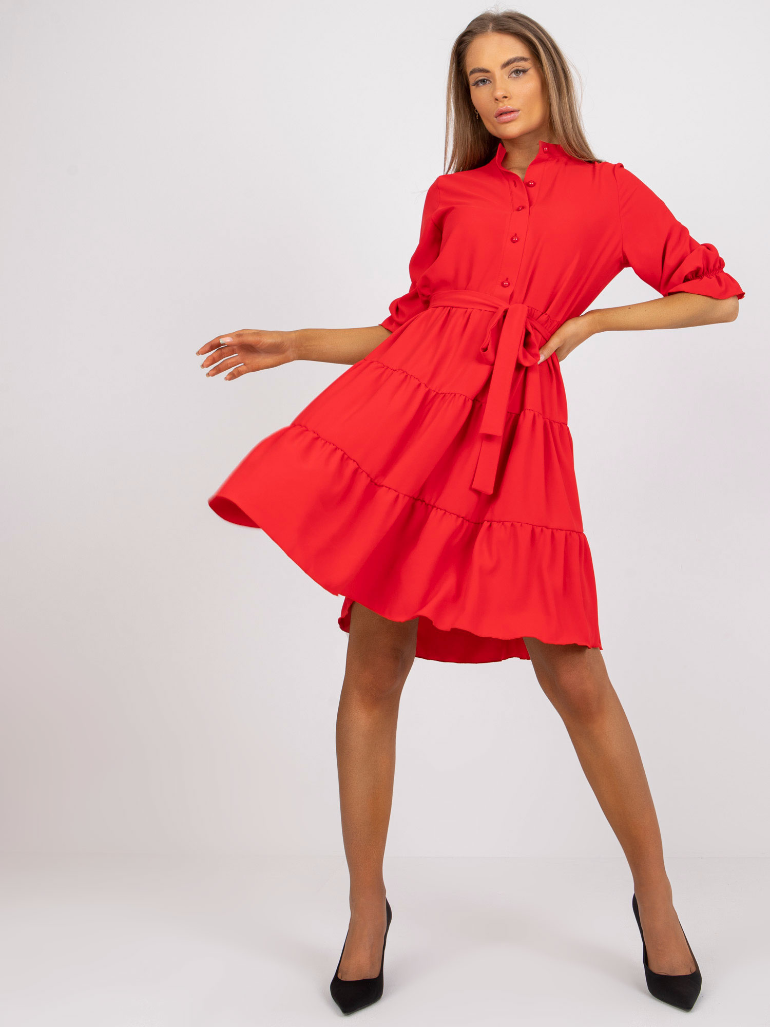 Sukienka Czerwony - obrazek 6