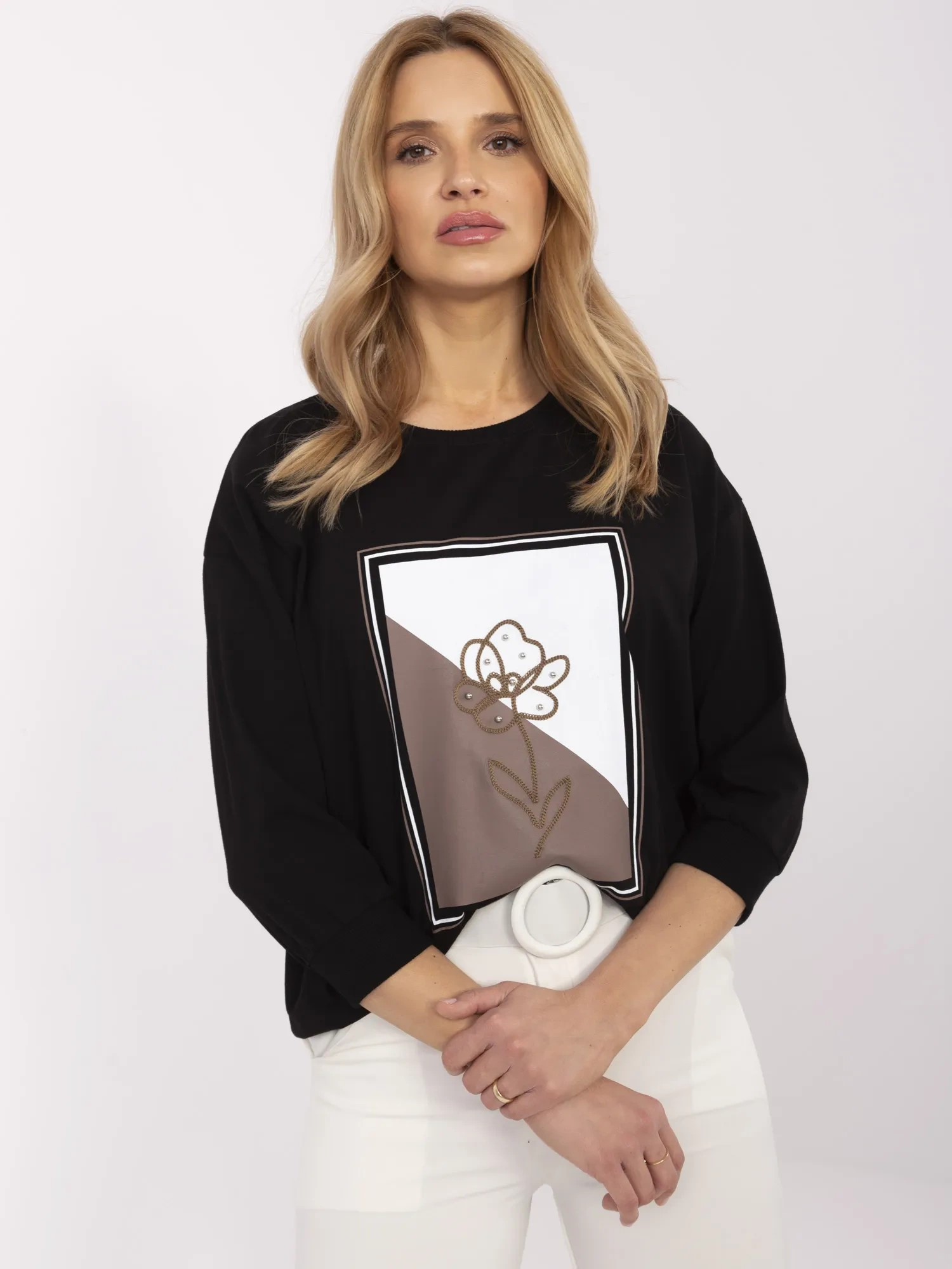 Bluzka Czarny - obrazek 6